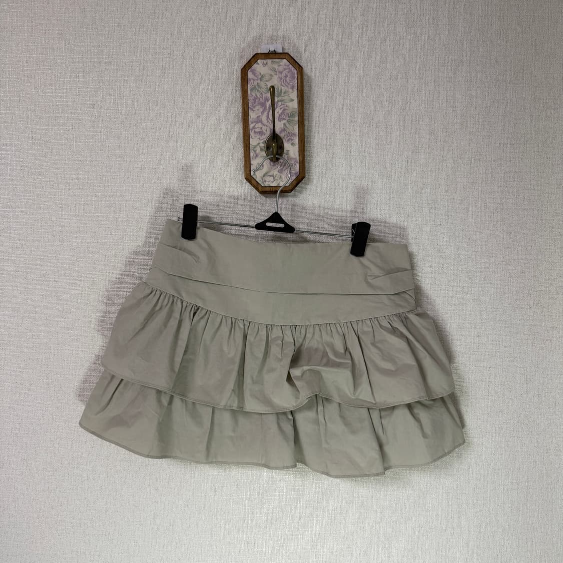 (새상품/처분) 프릴 미니 스커트  상품이미지1