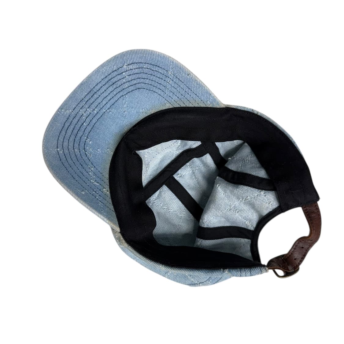 슈프림 펀치드 데님 캠프캡 상품이미지3