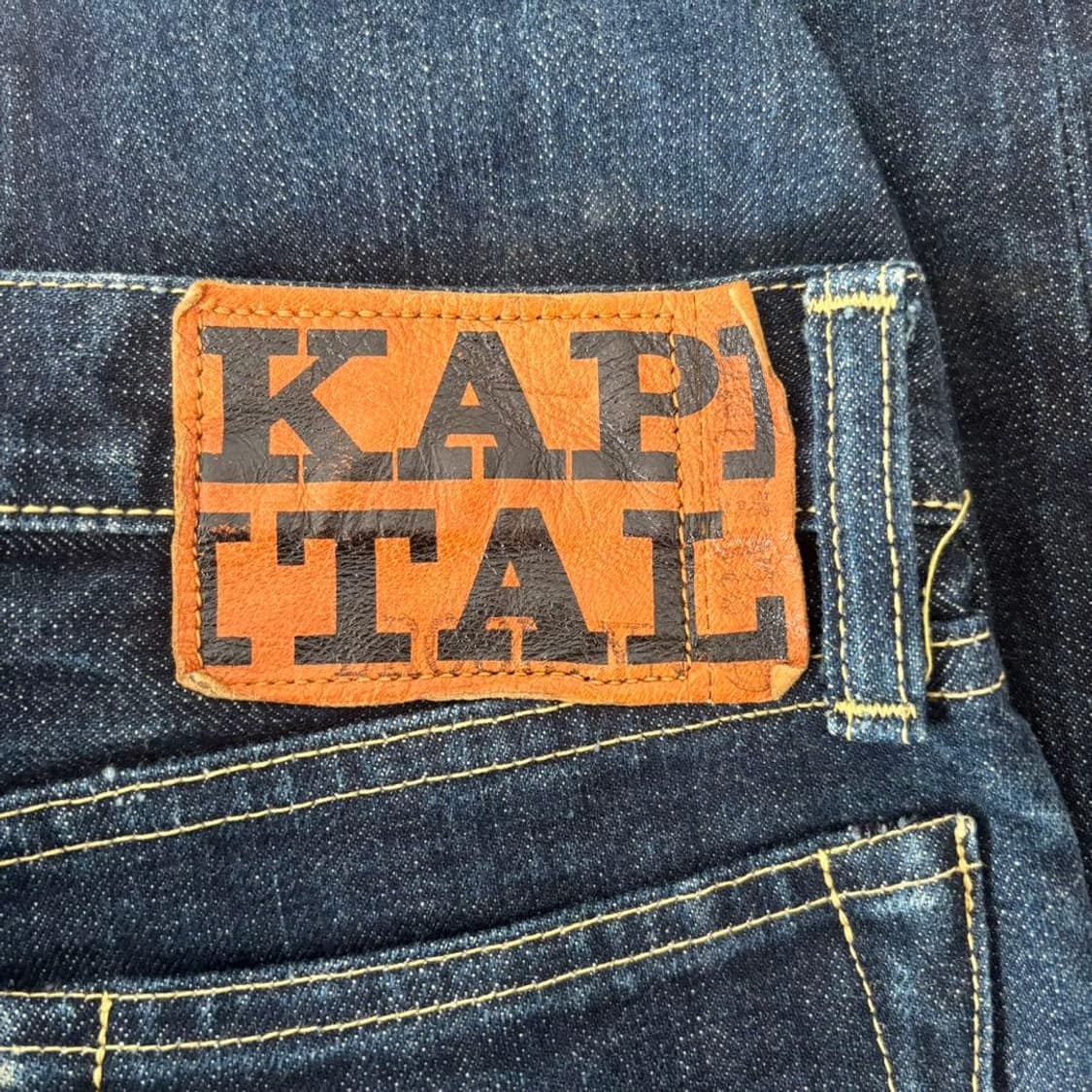 캐피탈 14온즈 데님 몽키 시스코 데님 팬츠 상품이미지6