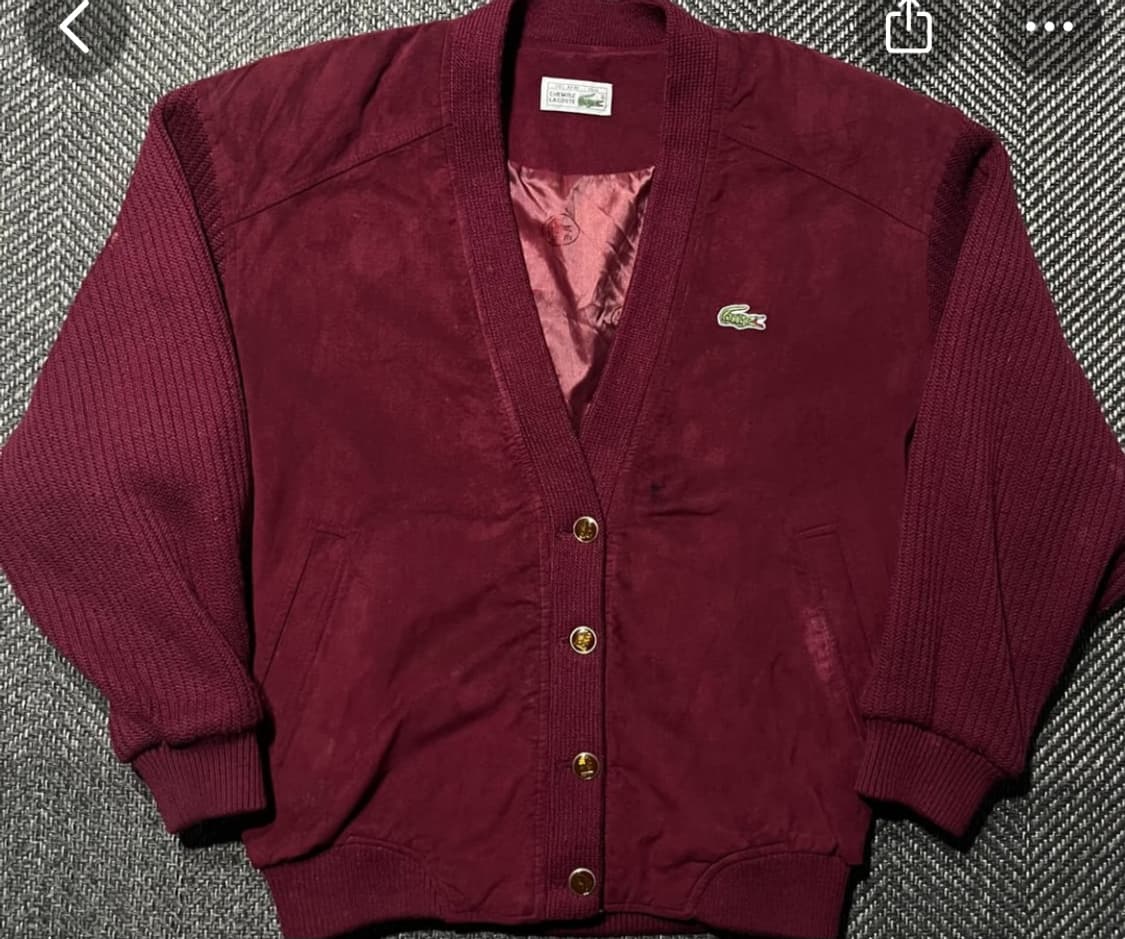 라코스테 브이넥 자켓 상품이미지1