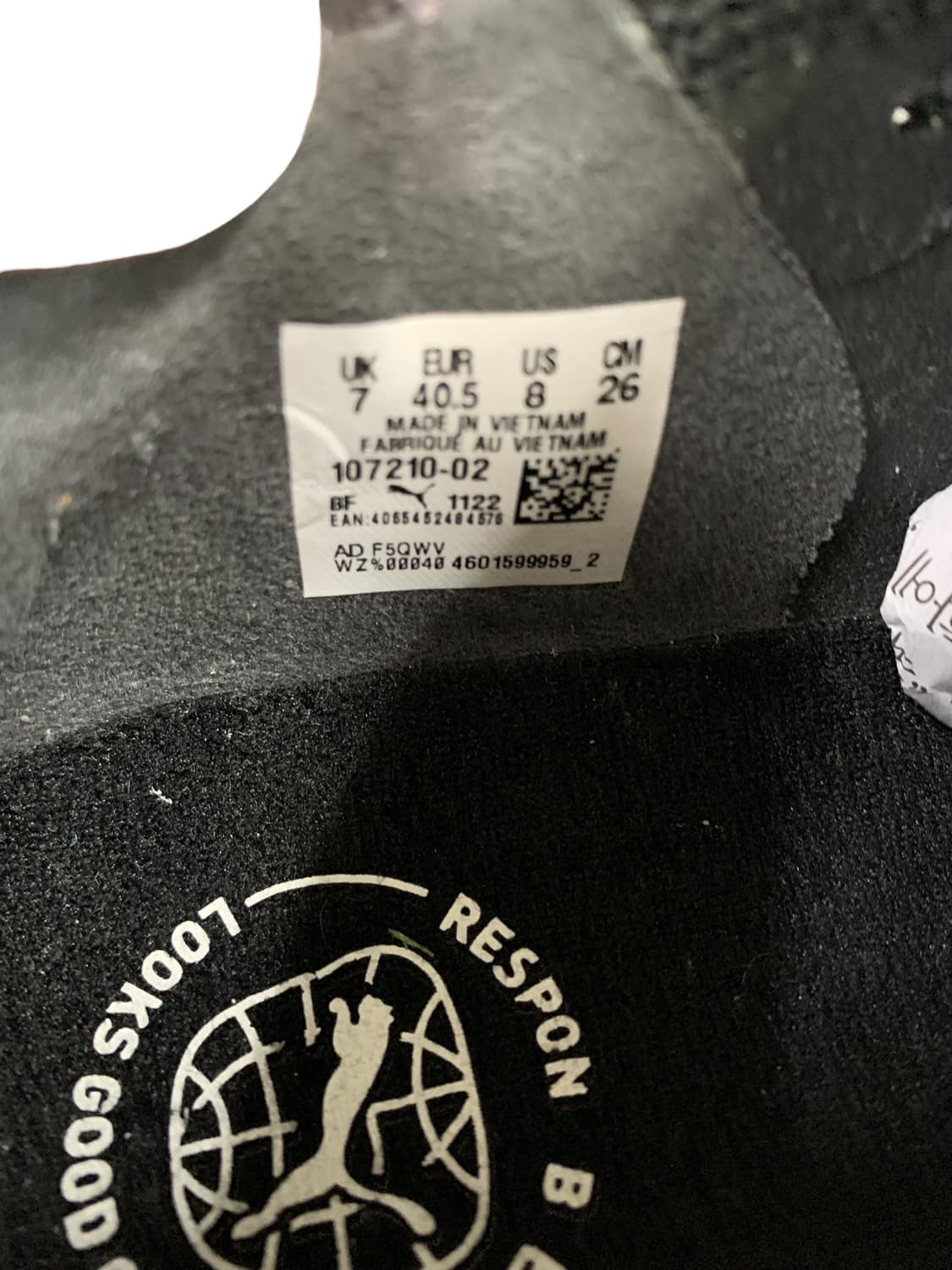 푸마 울트라 얼티메이트 케이지 블랙 260 상품이미지10