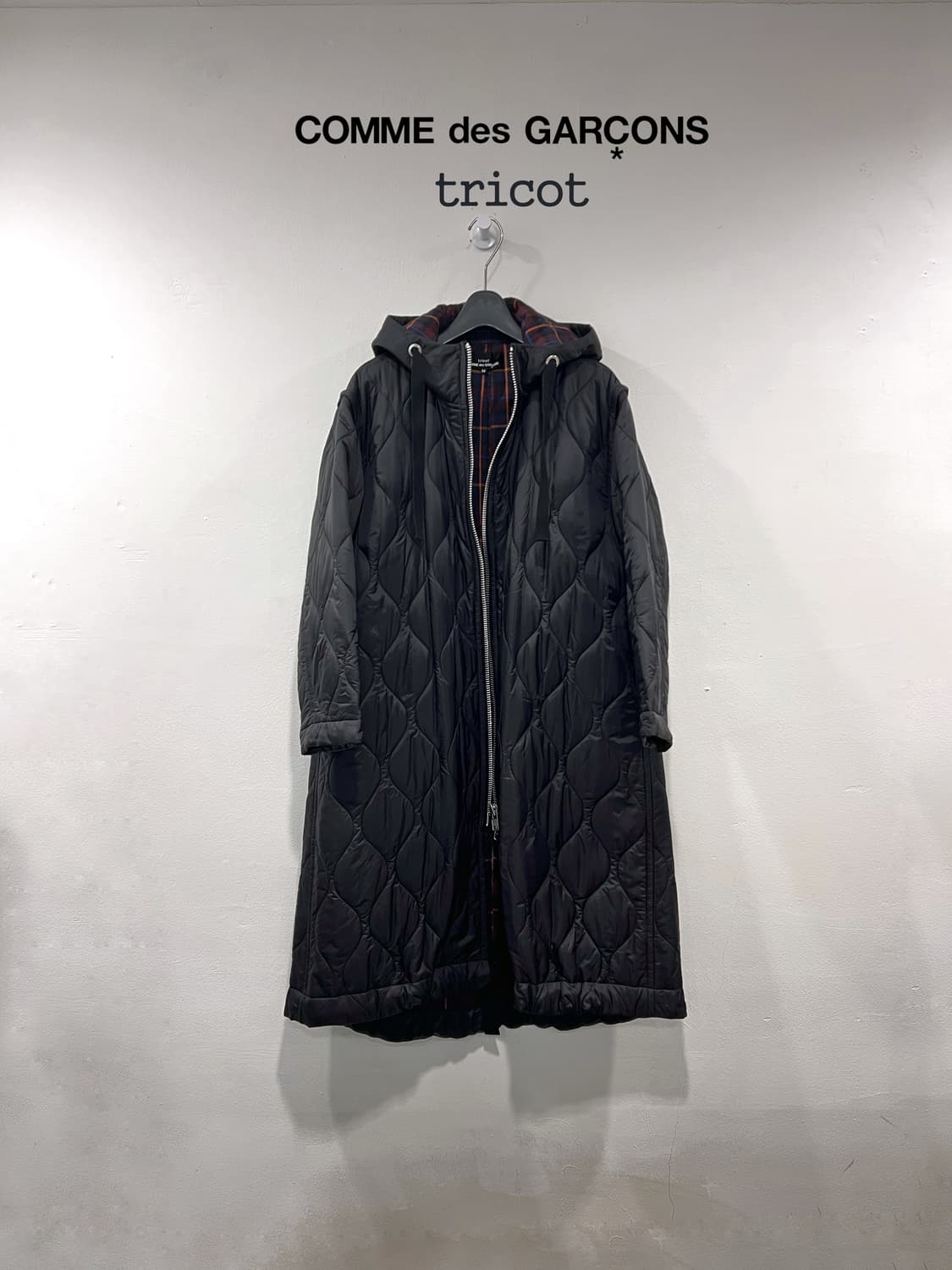 꼼데가르송 tricot 투웨이 점퍼 상품이미지1