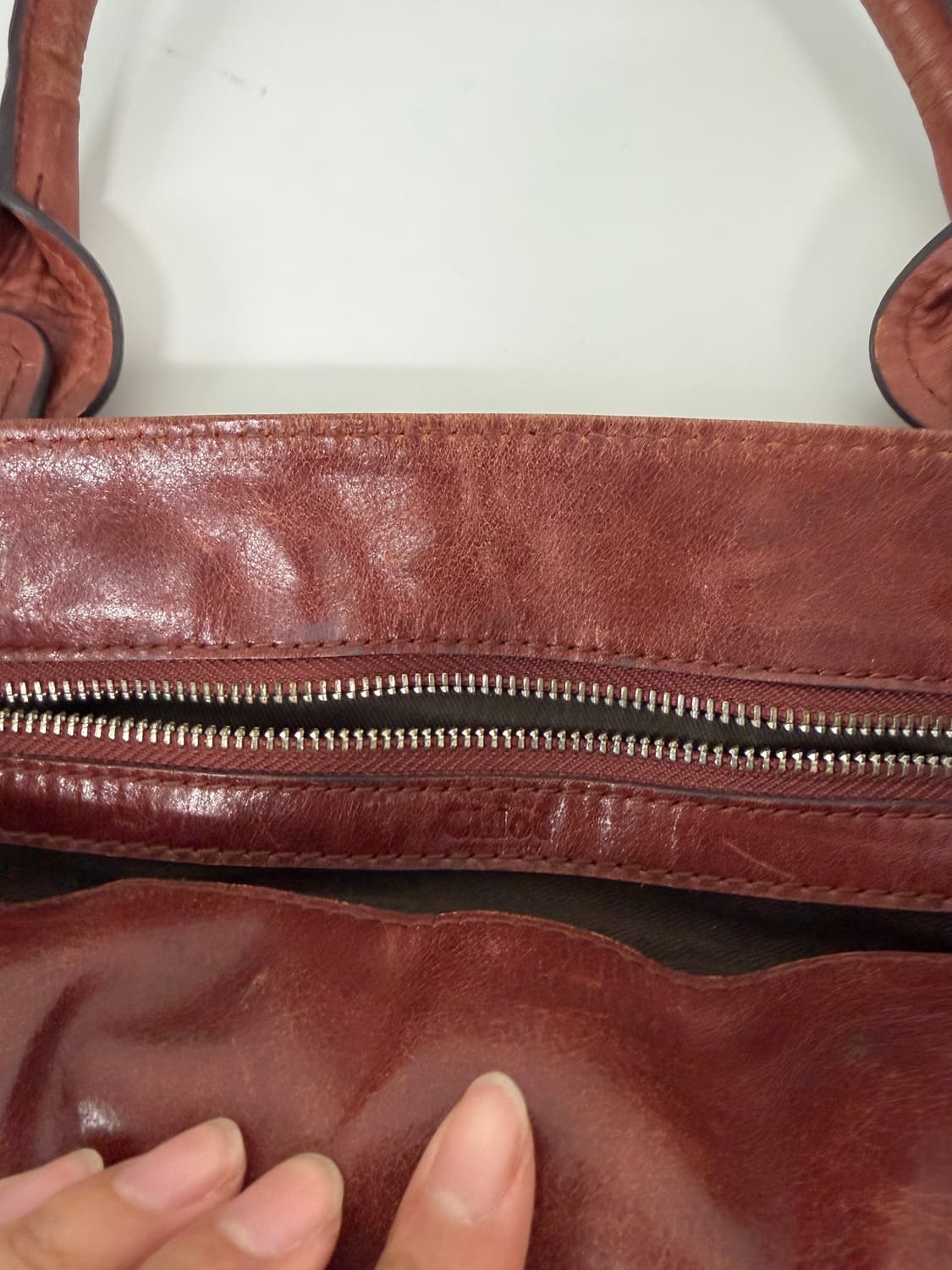 꿀로에 자물쇠백 브라운 상품이미지7