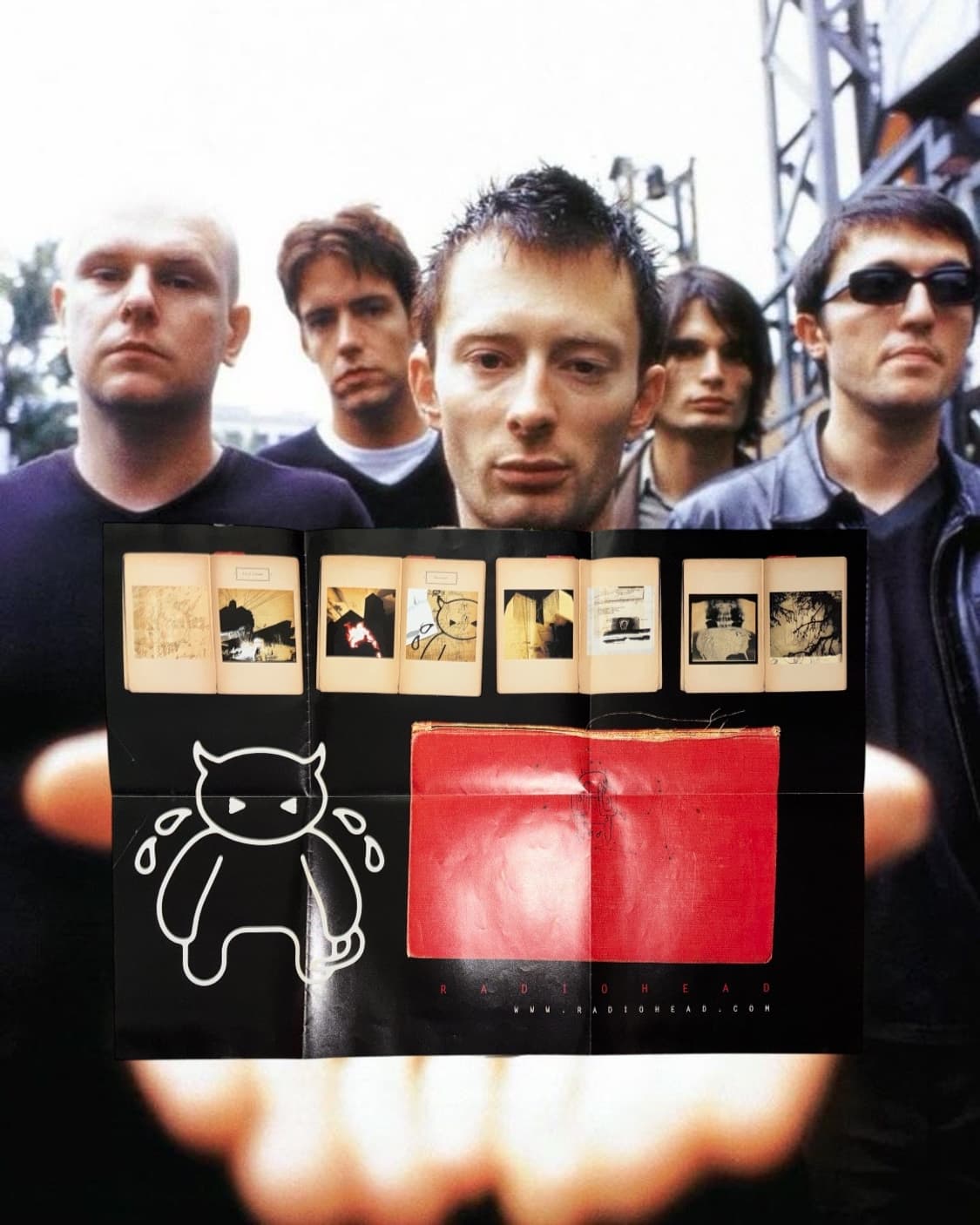 Radiohead 2001 amnesiac tour poster 상품이미지1