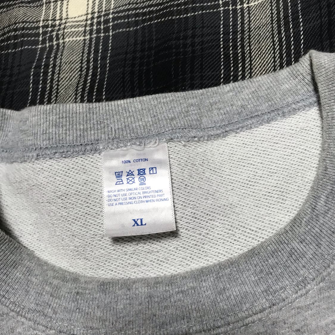 재팬 빈티지 캣 나염 오버핏 스웻셔츠 xl 상품이미지3