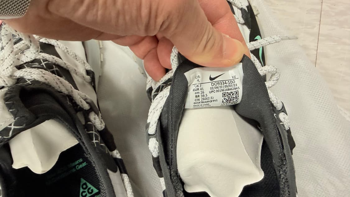 나이키 ACG 마운틴 로우 se 블랙  상품이미지5