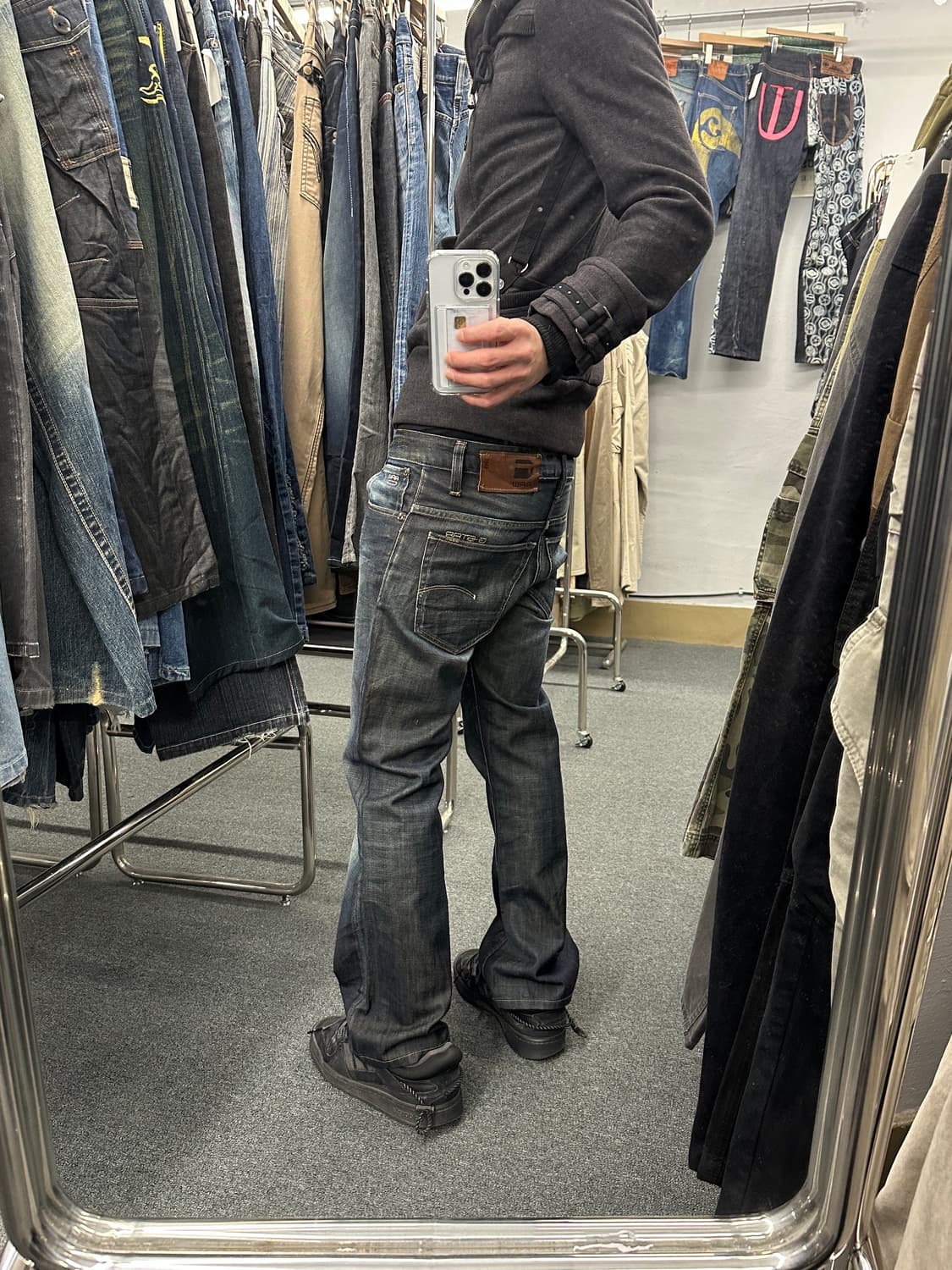 32) 지스타 빈티지 부츠컷 데님팬츠 상품이미지1