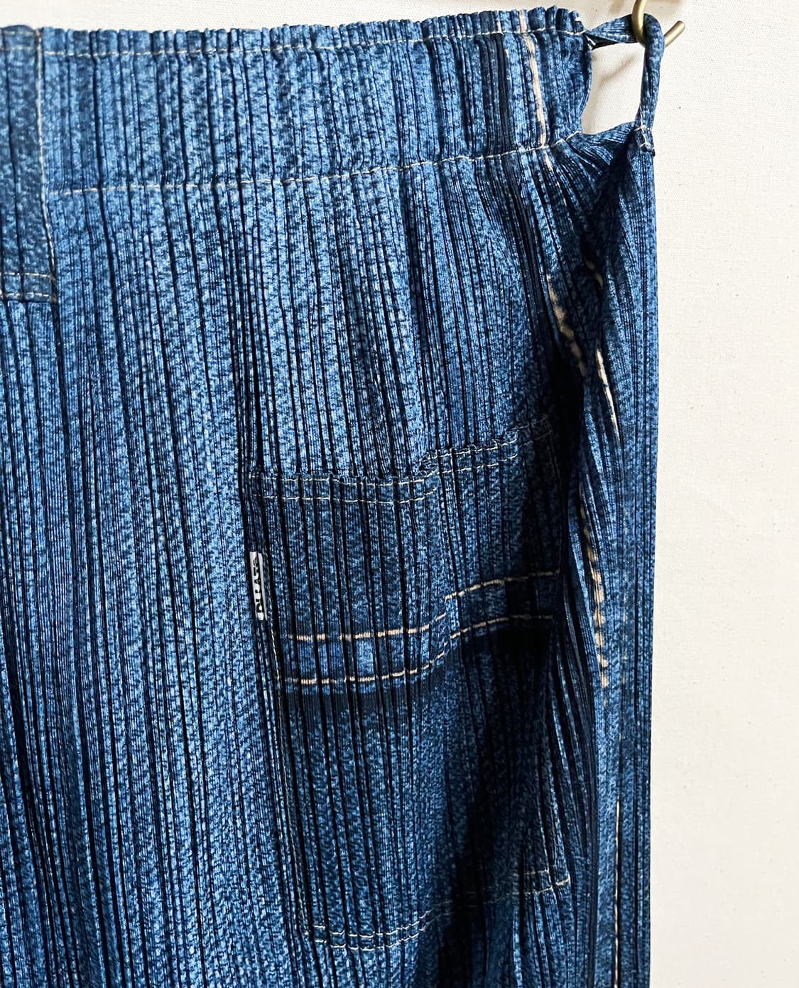 ISSEY MIYAKE PLEATS PLEASE denim skirt 상품이미지5