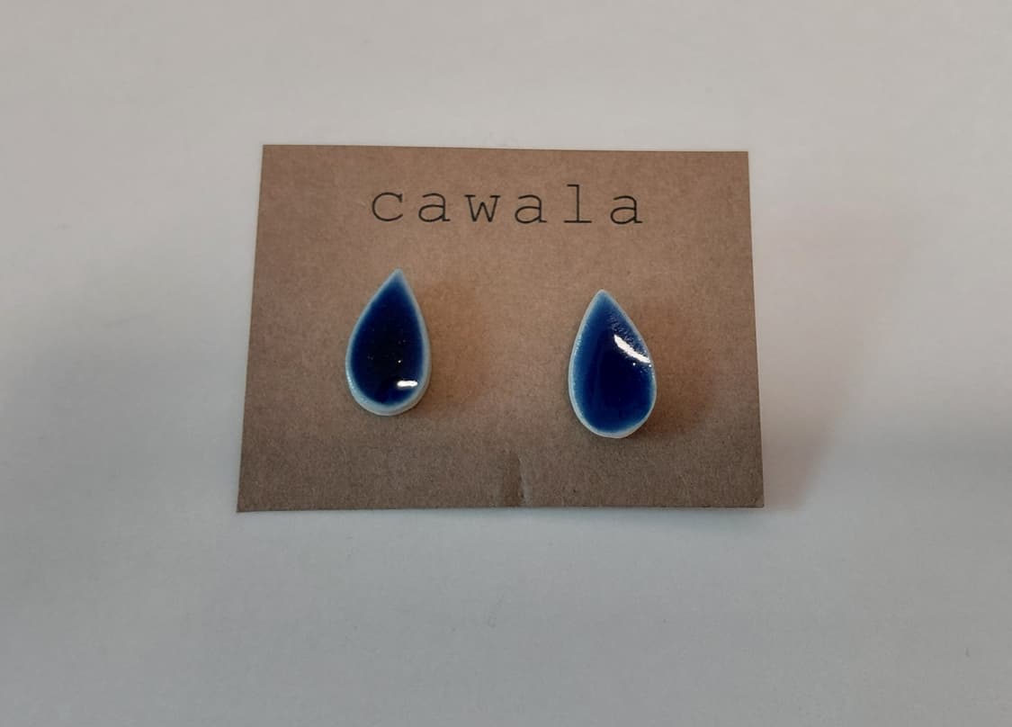 빈티지 세라믹 귀걸이 상품이미지2