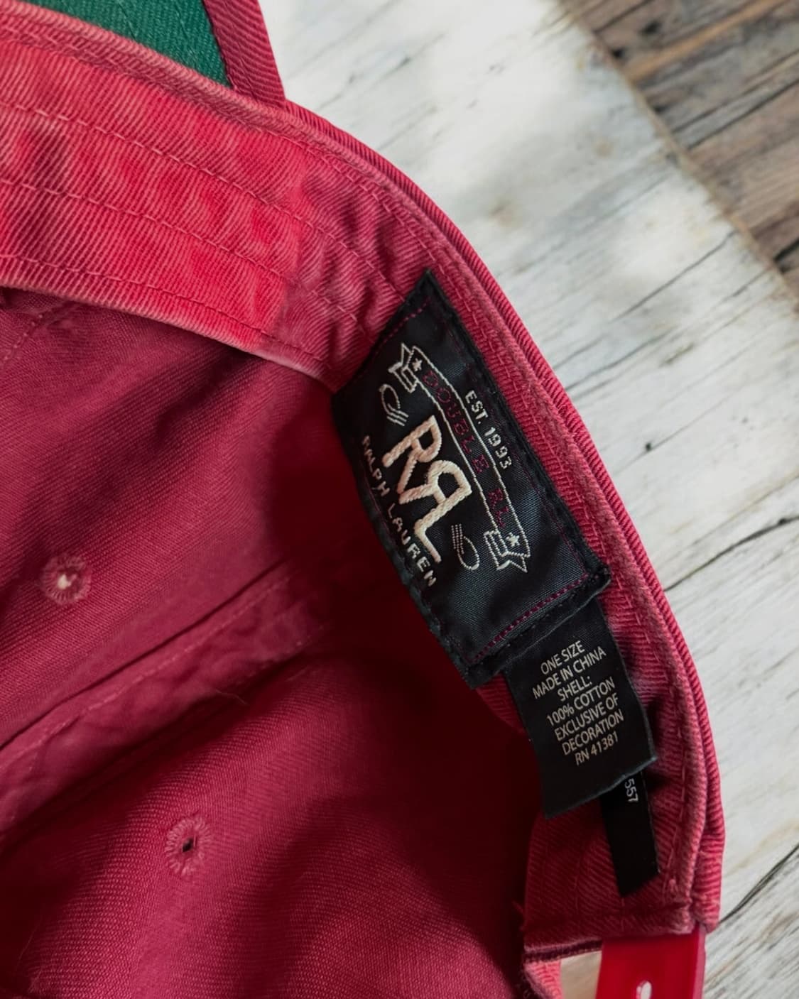 더블알엘 rrl 방패 로고 캡 (2018년 초기 모델) 상품이미지5