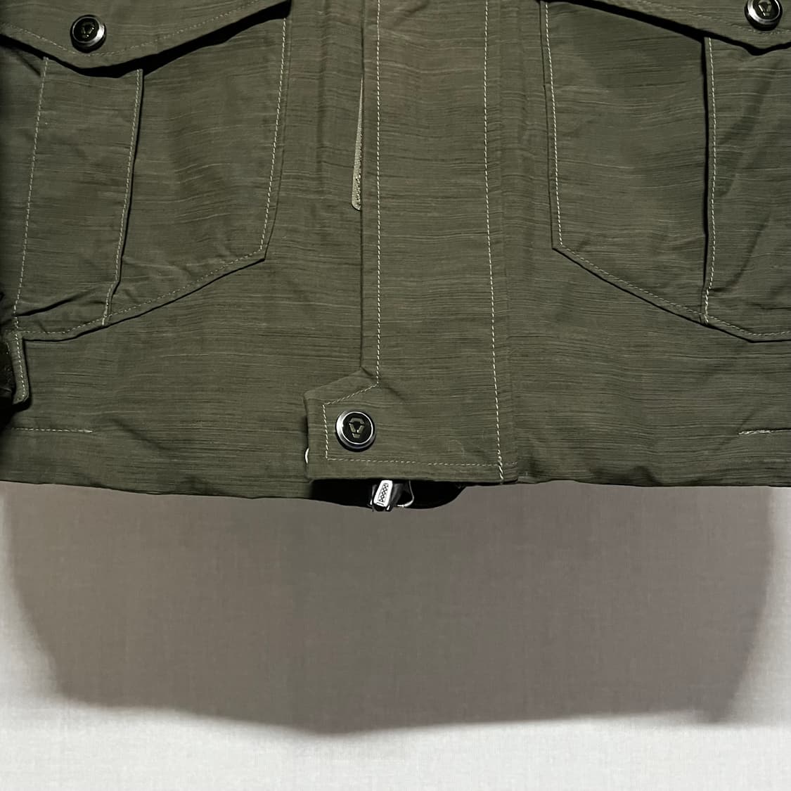 노스페이스 카키색 점퍼 S 상품이미지5