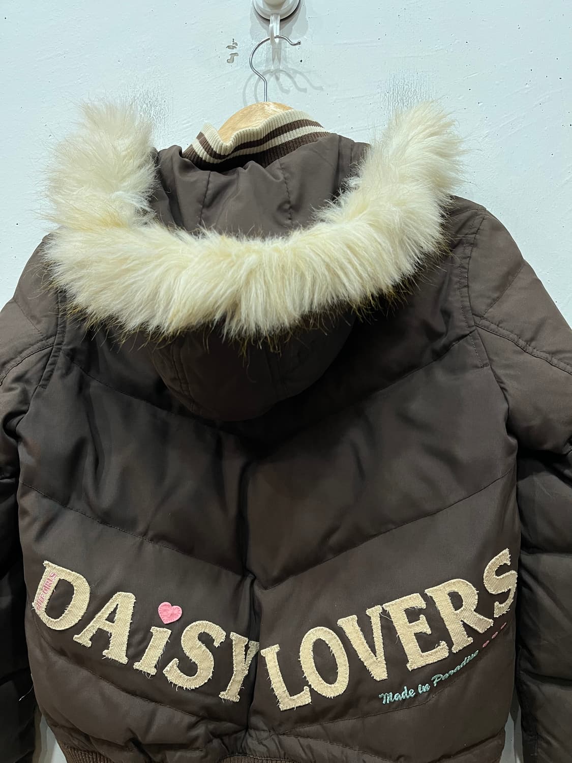 Daisy Lovers JPN 다운 봄버 패딩 브라운 우먼즈 상품이미지4