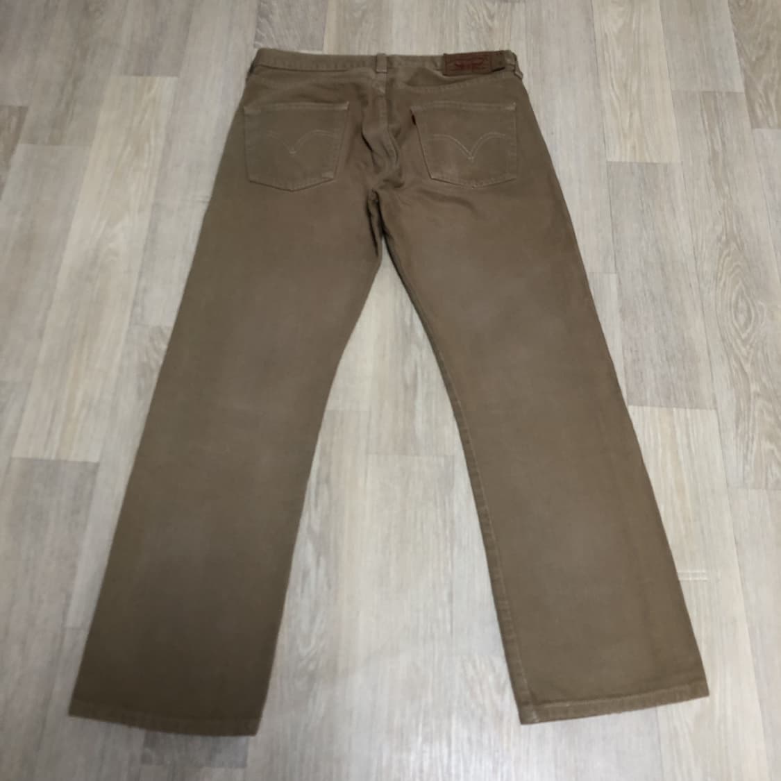(31) 리바이스 Levi's 501 스트레이트핏 베이지 데님 상품이미지10