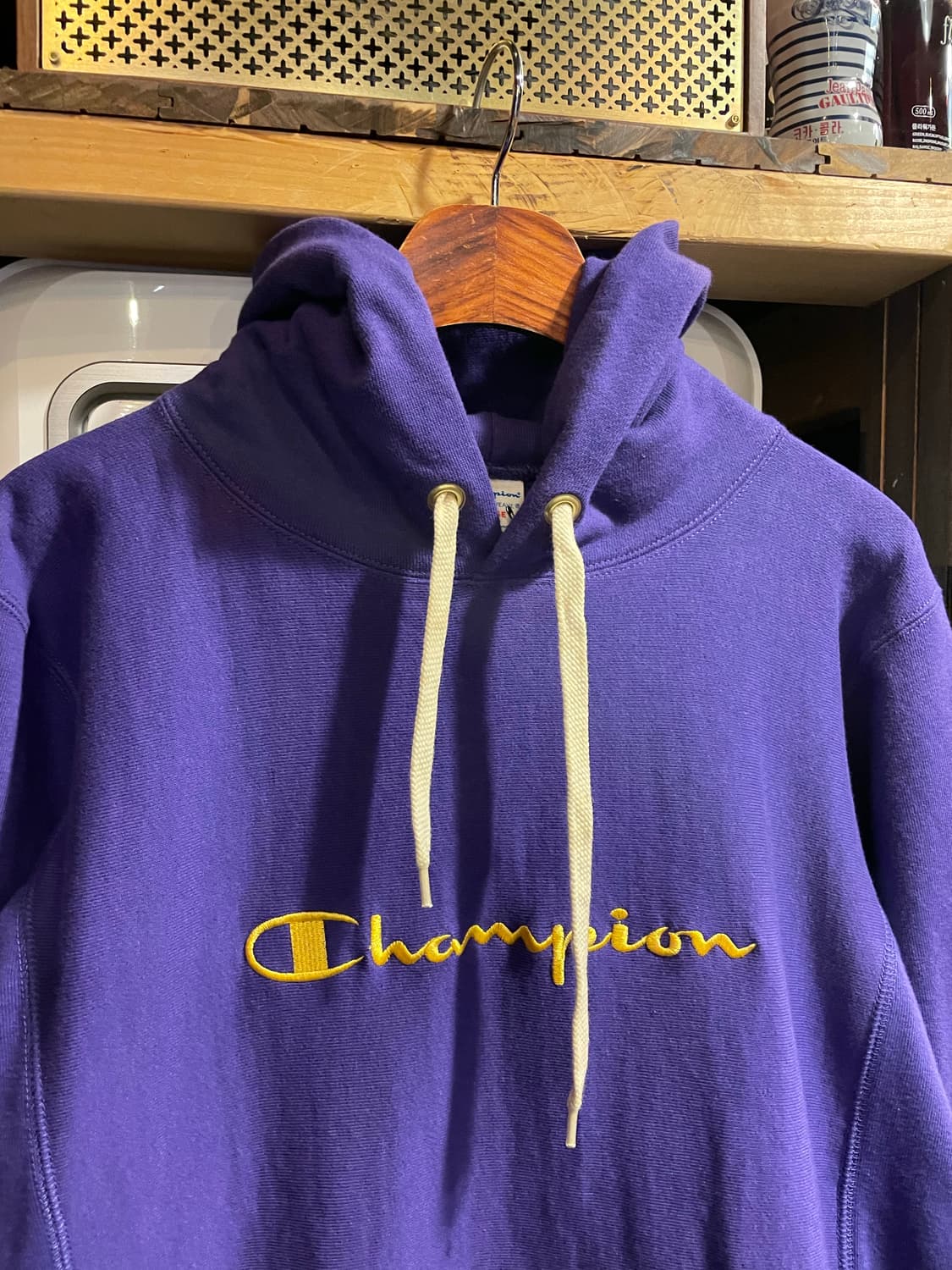 챔피온 리버스위브 후드티 상품이미지3