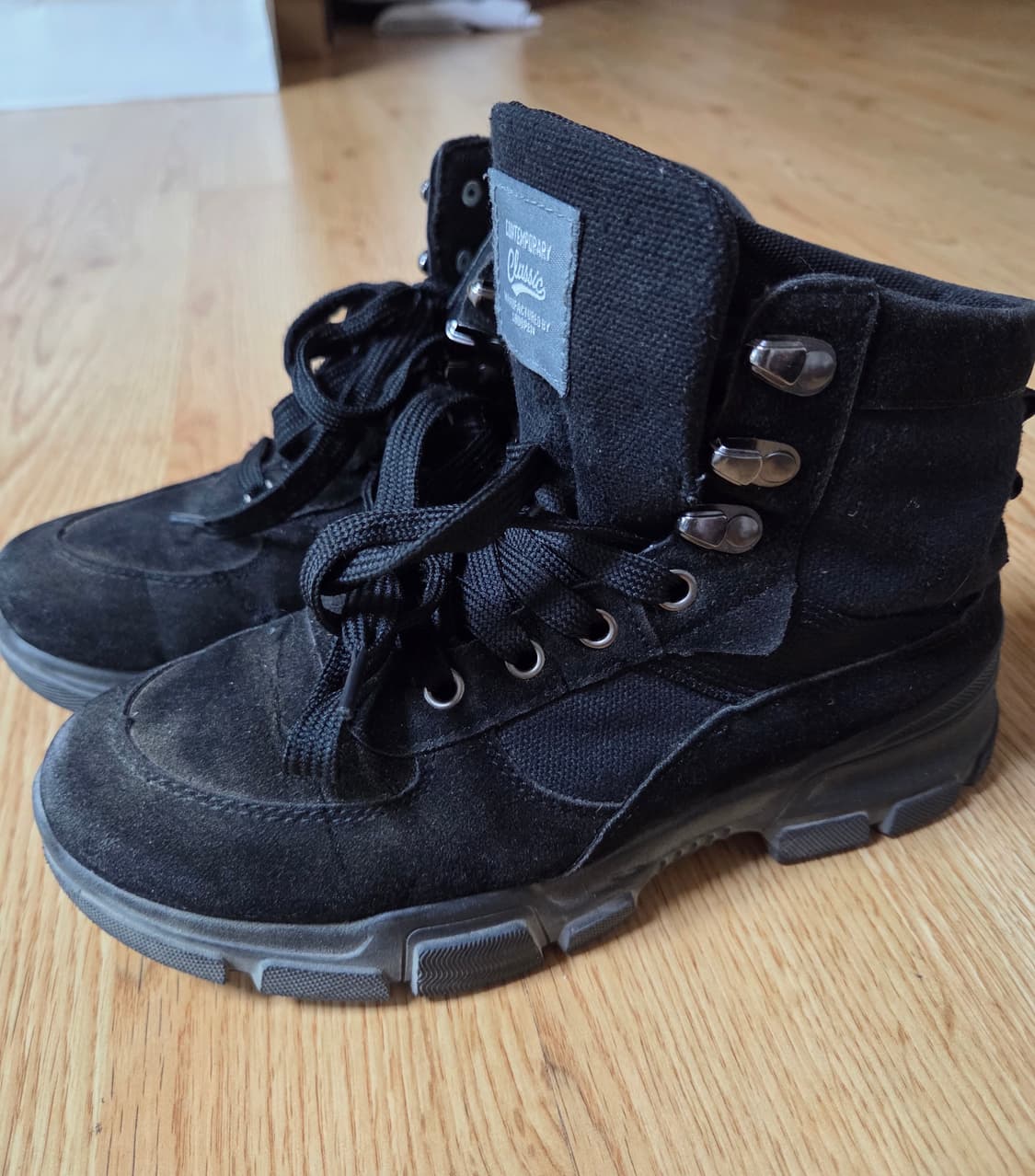 슈펜 블랙 워커/ 부츠 상품이미지1