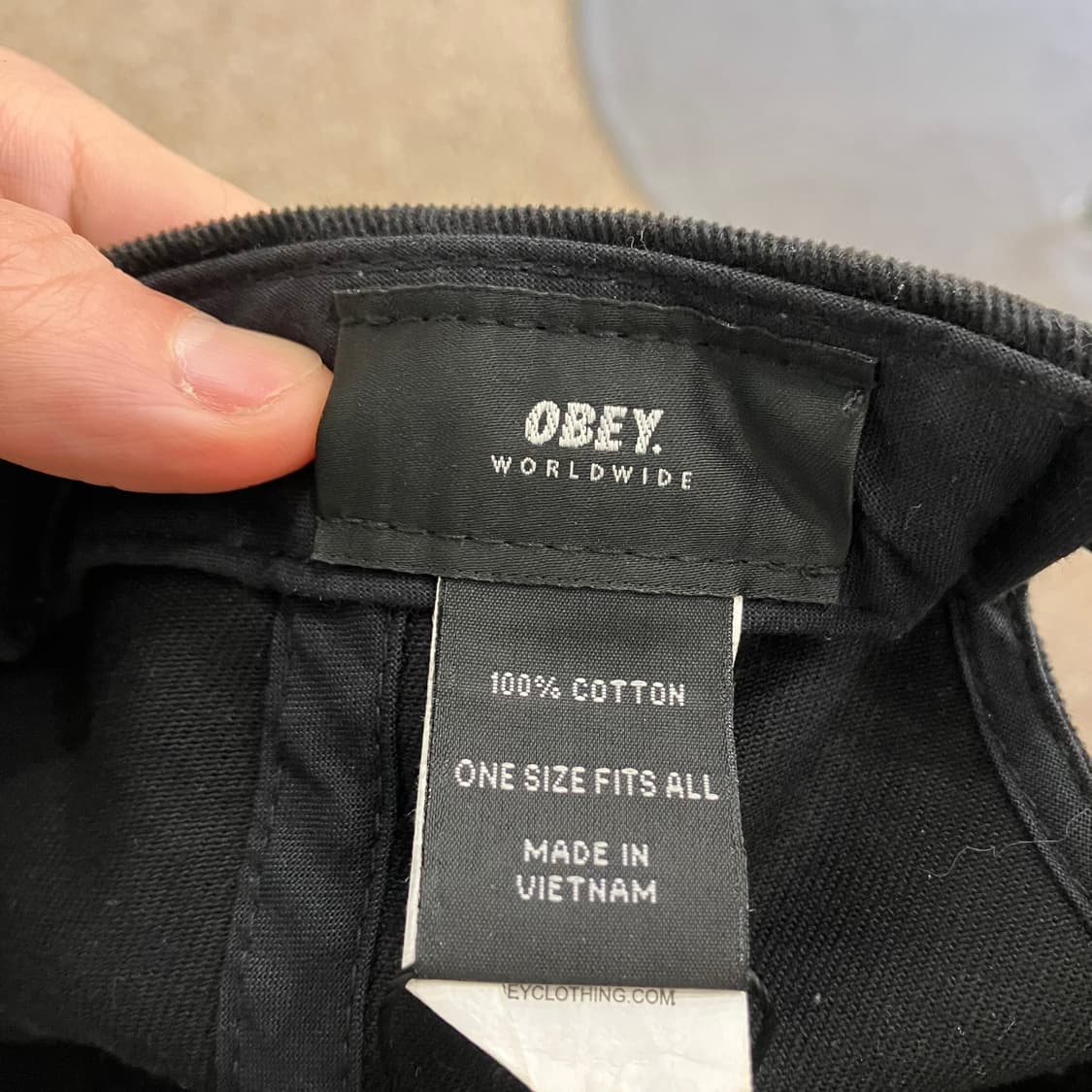 333 오베이 볼캡 모자 상품이미지4