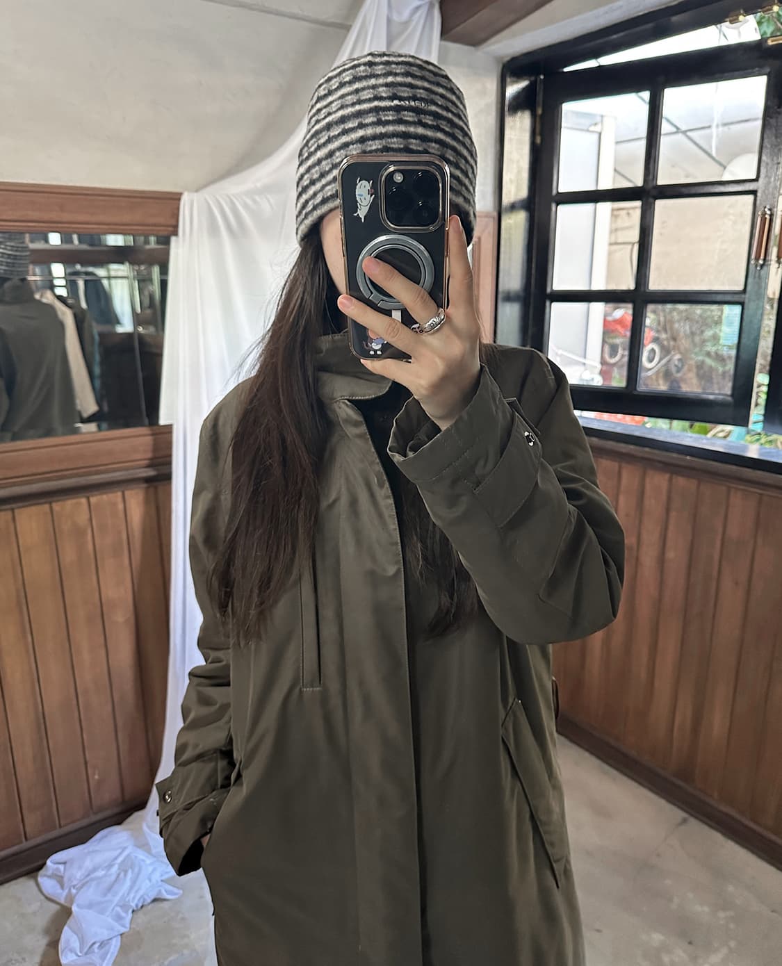 KENZO wool stripe bucket hat 상품이미지3