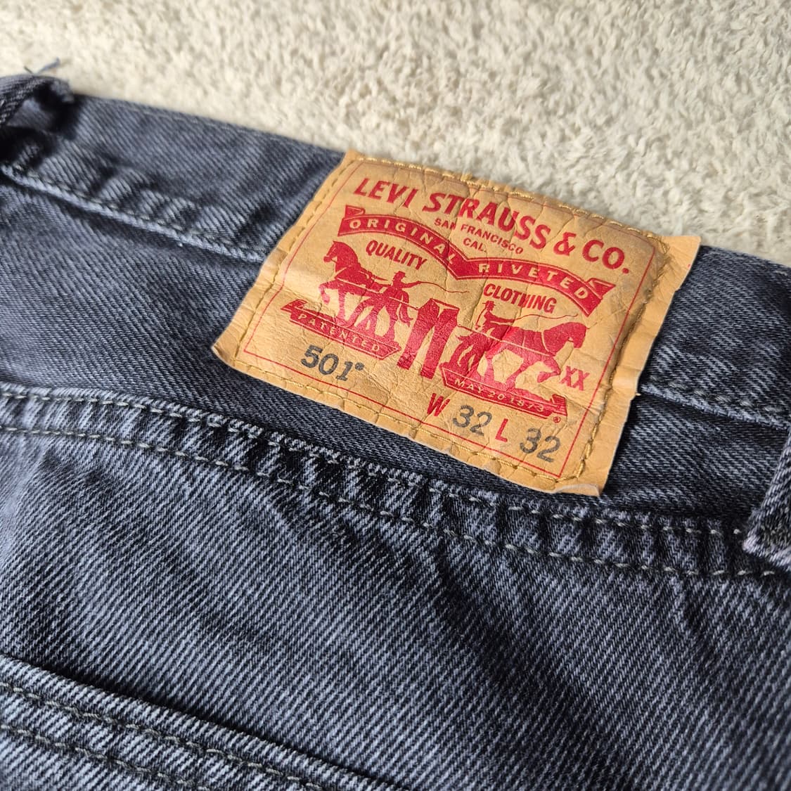 리바이스 501 검정 상품이미지7