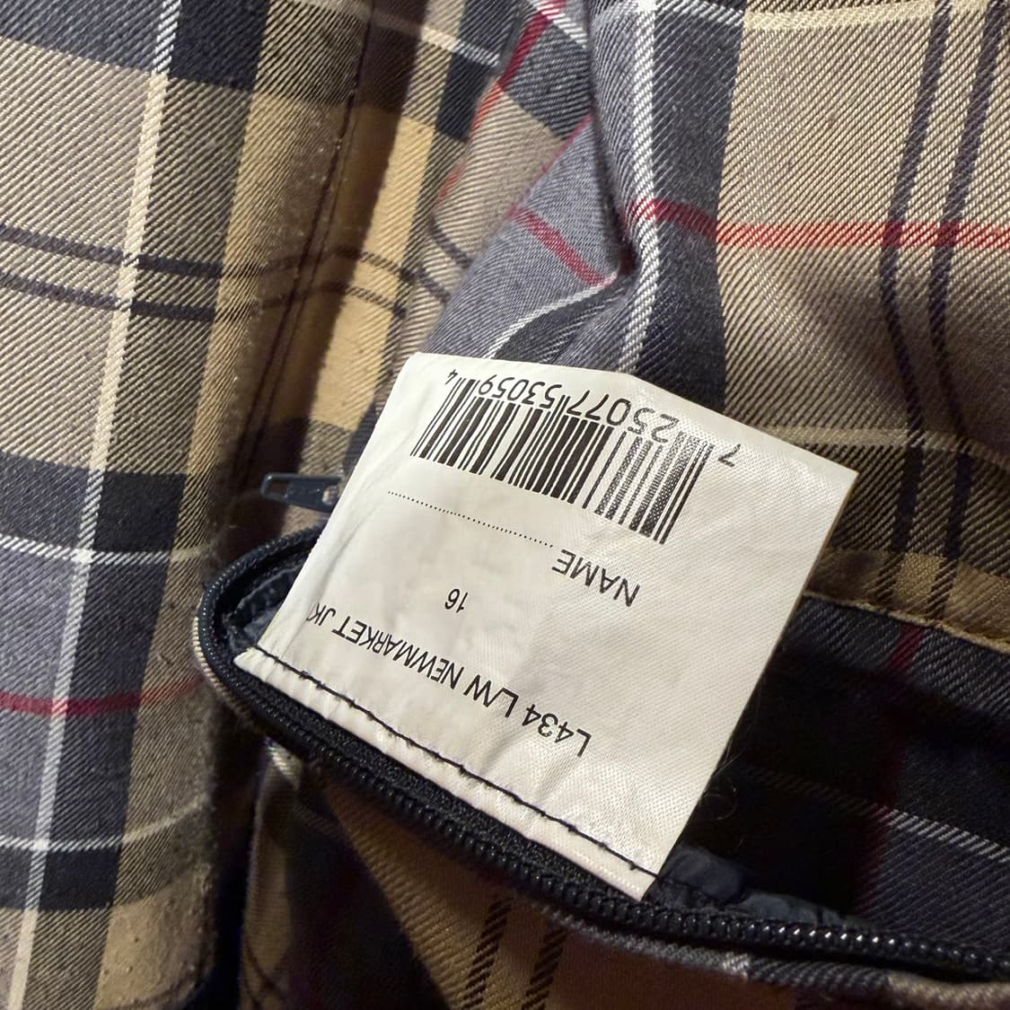 Barbour 바버 여성 논왁스 코튼 자켓 L 상품이미지4