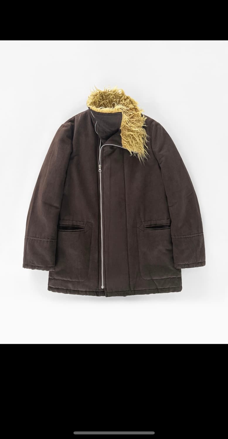 00s 스나오 쿠와하라 사선 집업 자켓 상품이미지1