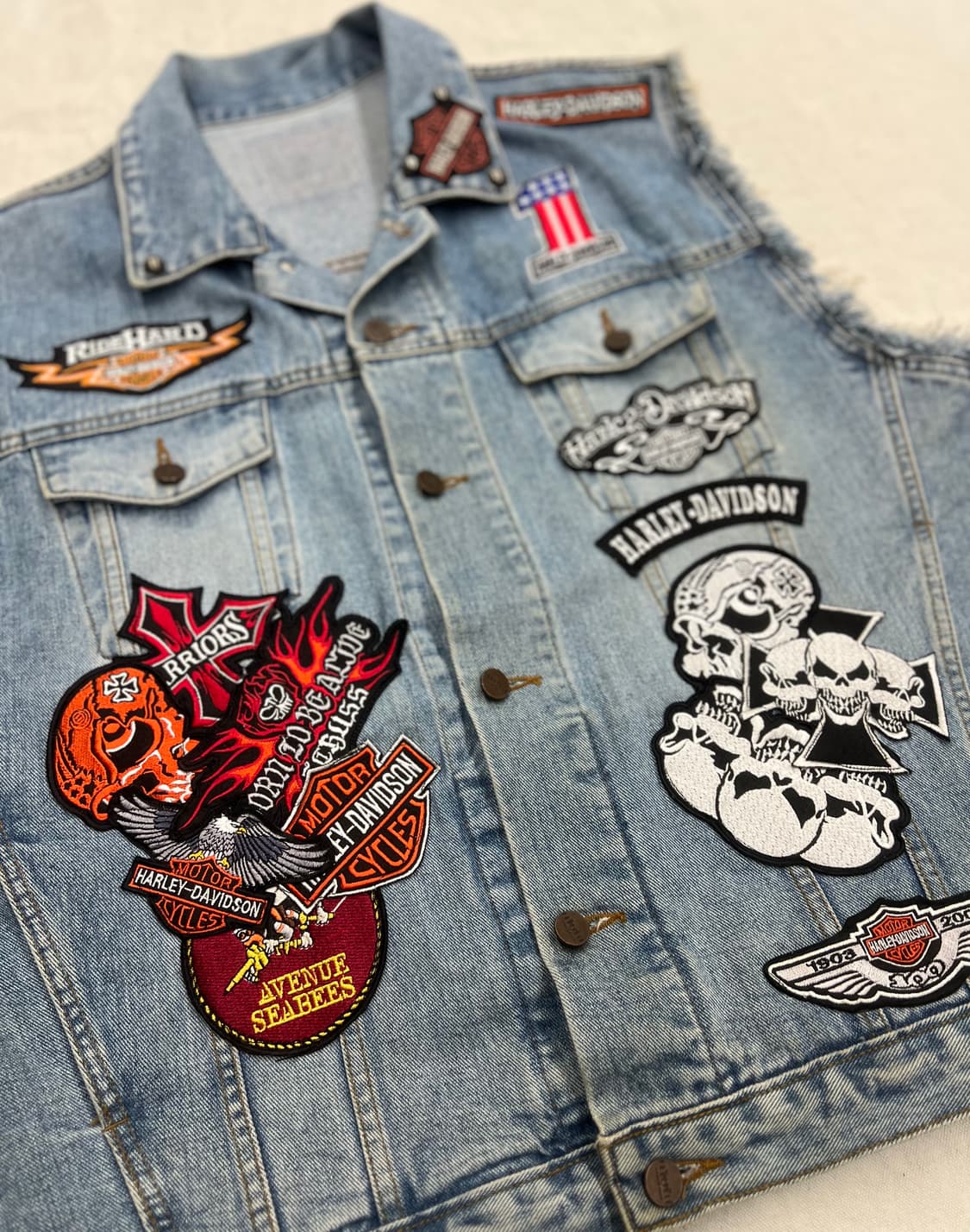 할리커스텀 청조끼 상품이미지7