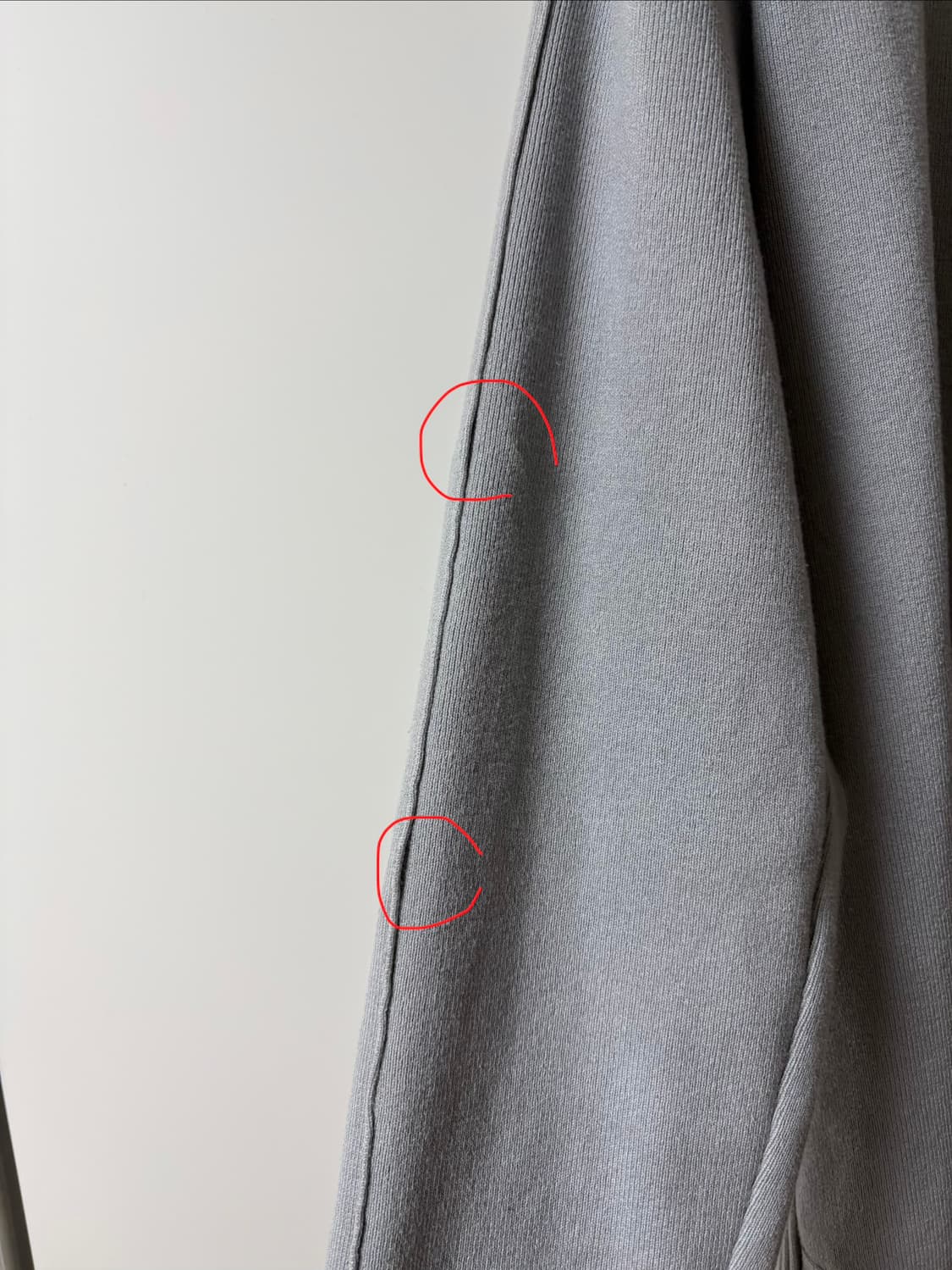 질샌더 라프시몬스 입체 플리츠 니트 집업 상품이미지9