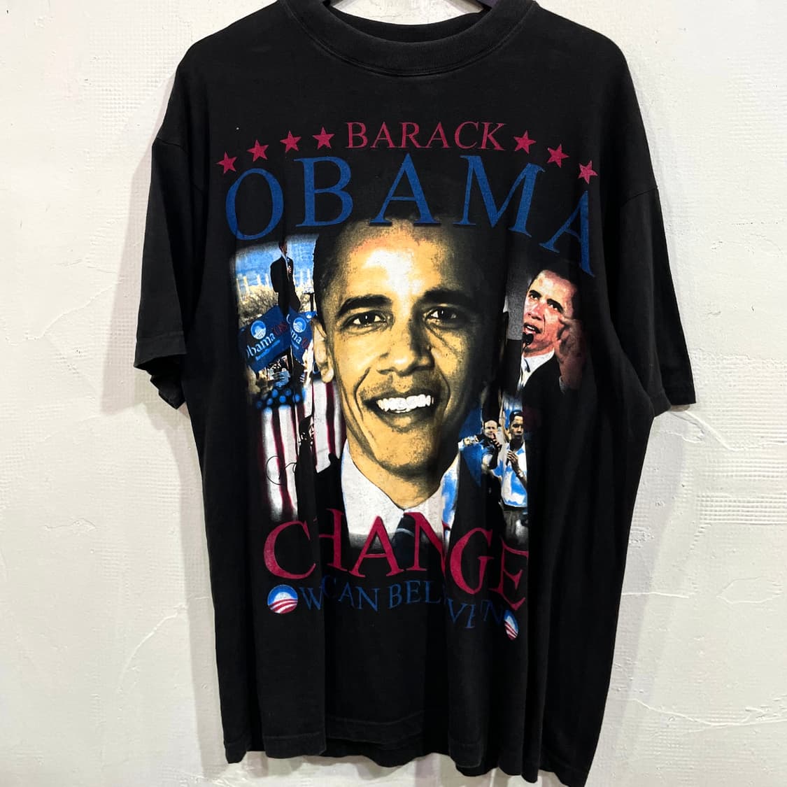 버락오바마 프린팅 반팔티 상품이미지2