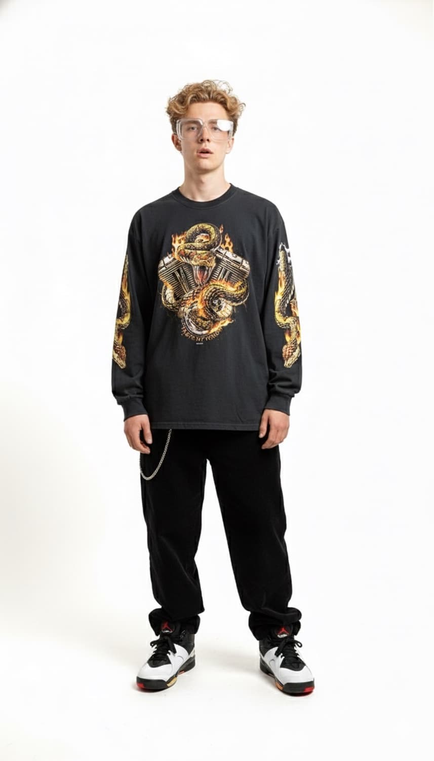 TASTE MY VENOM Bike tee -XL 상품이미지8