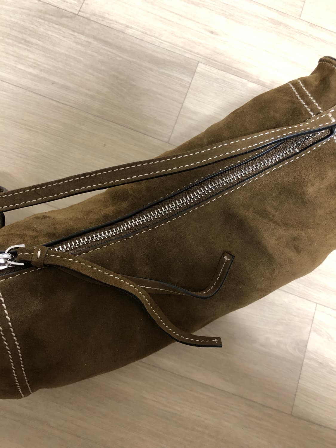 자라 스웨이드 볼링백 상품이미지2