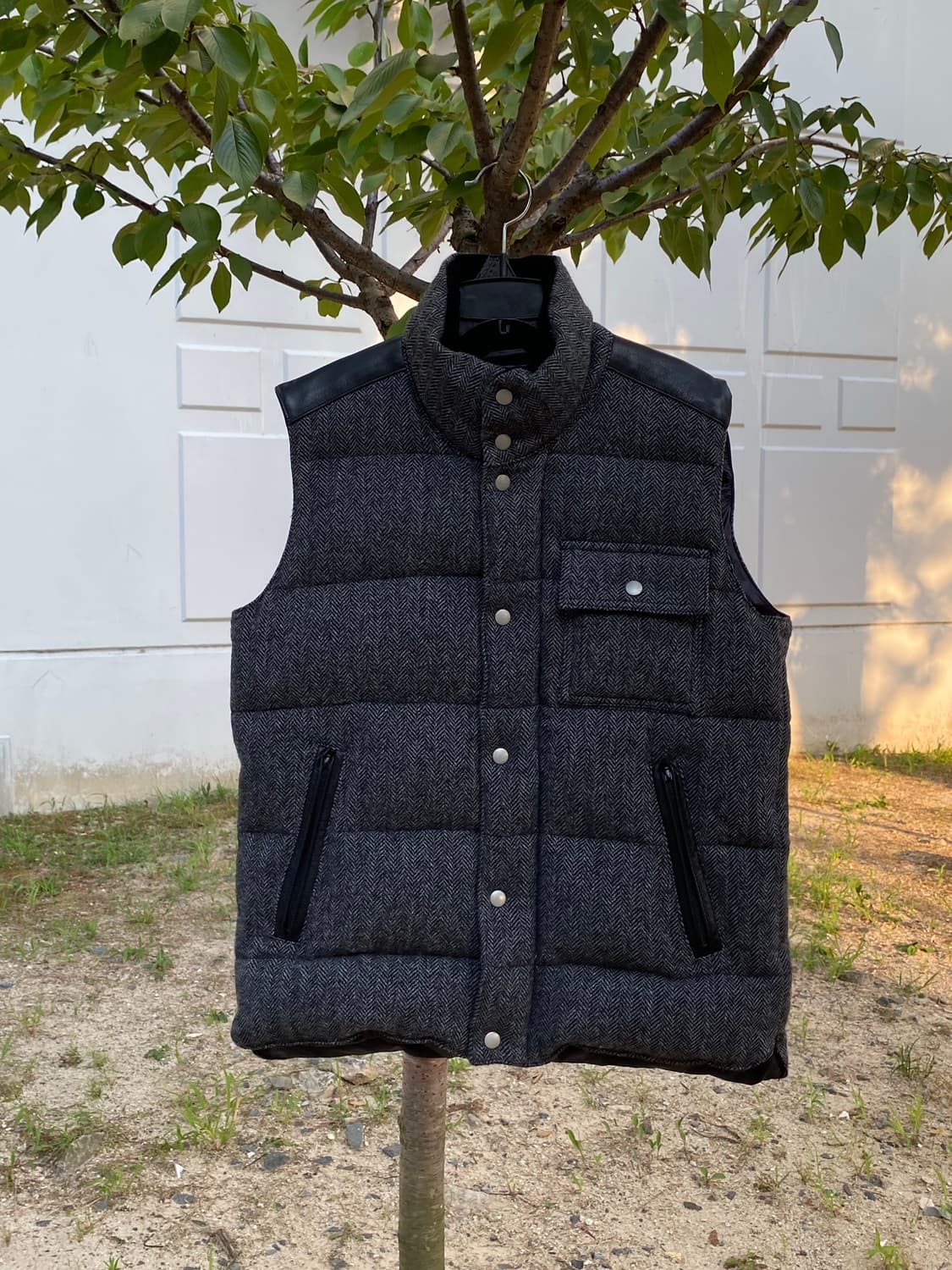 10fw 꼼데가르송 옴므 다운 베스트 상품이미지1