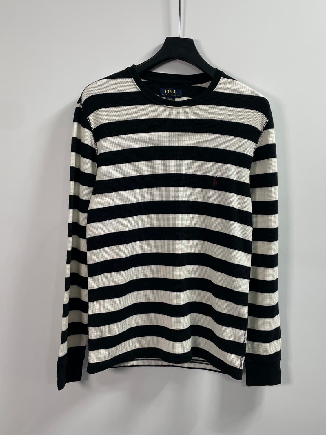 폴로 랄프로렌 단가라 엄성현 와플티 (on.418) 상품이미지1