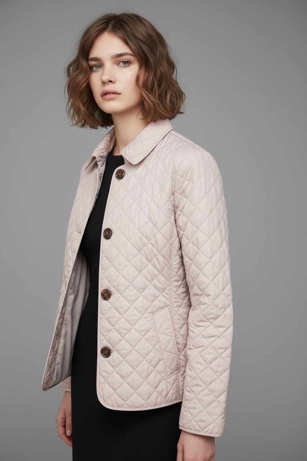 버버리 다이아몬드 퀼팅 자켓(M/66) 상품이미지1