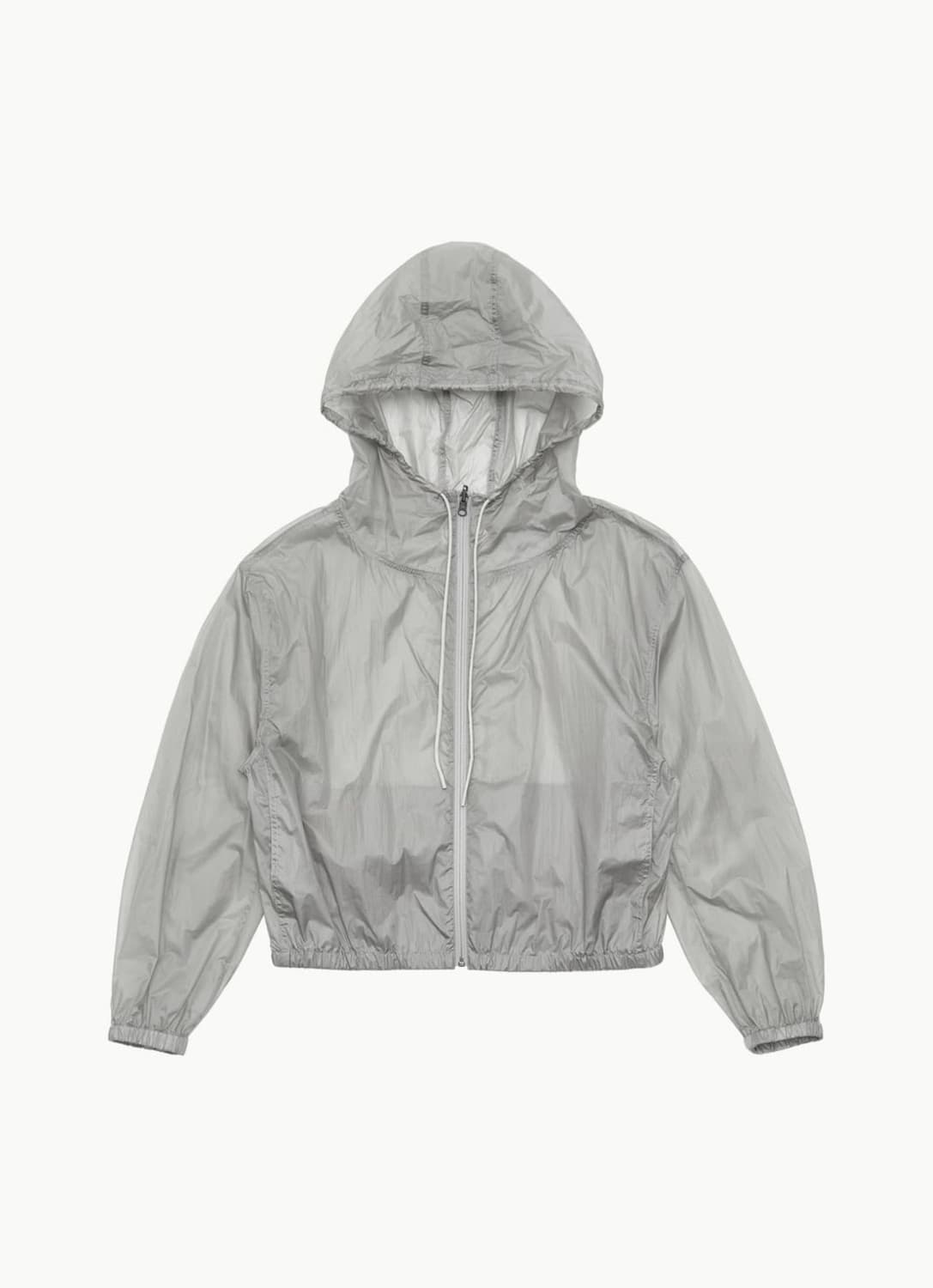 24SS 아모멘토 후드 셔링 점퍼 그레이 [L] 상품이미지1