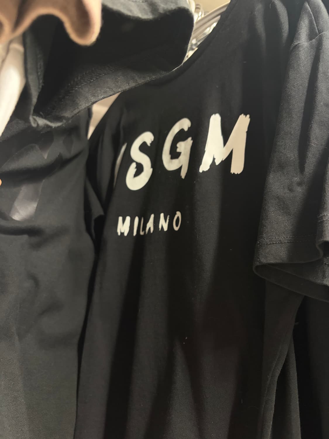 msgm 기본 로고 티셔츠  상품이미지2