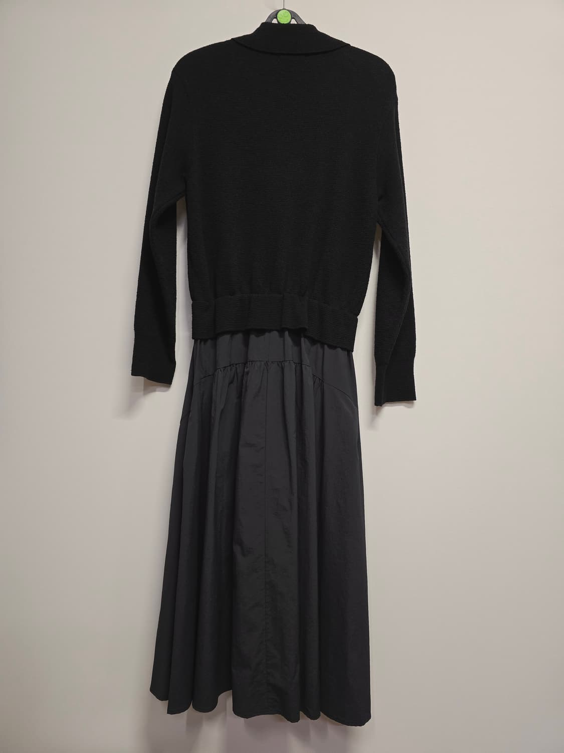 SJSJ 블랙 니트 롱 원피스 상품이미지5