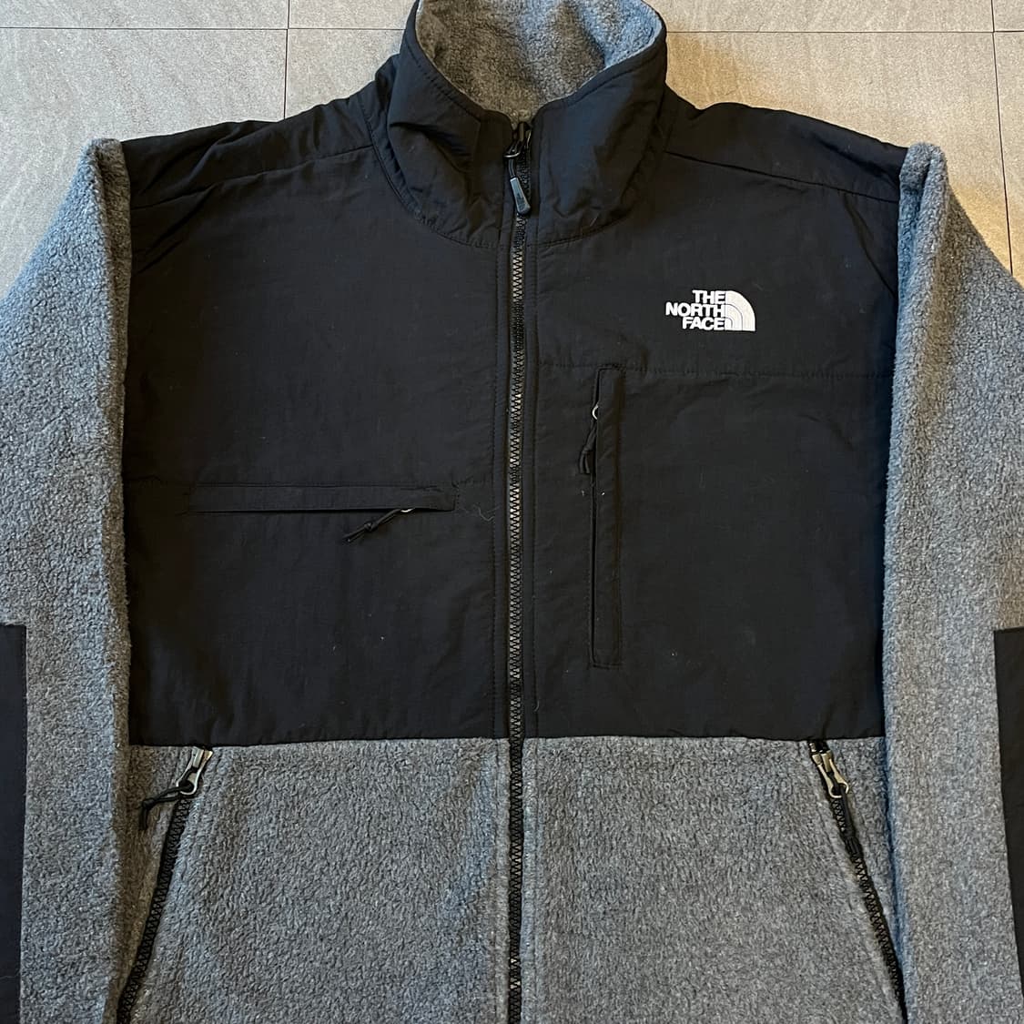 노스페이스 정품 데날리 플리스 그레이 자켓 상품이미지2