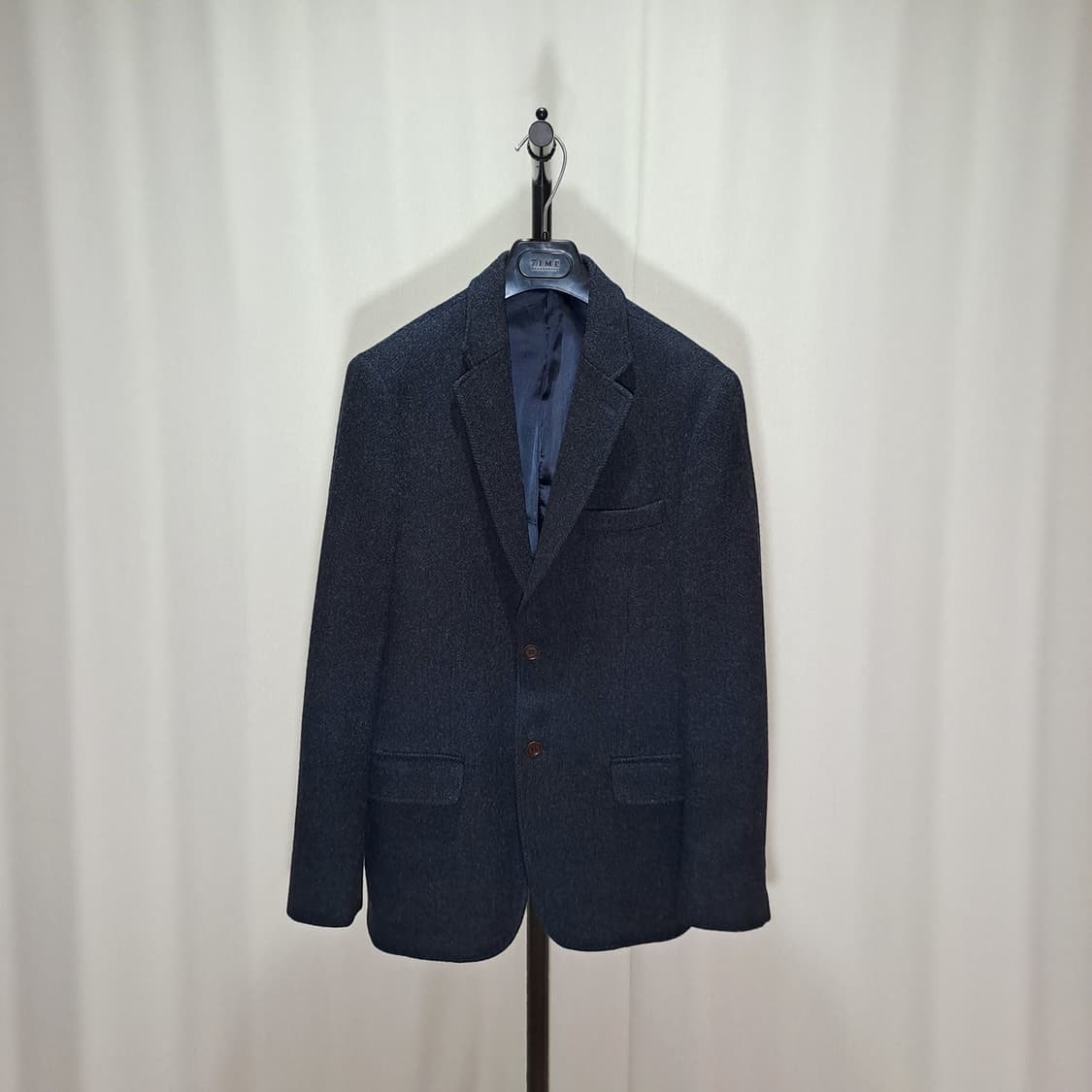 (택포) 헤지스 헤링본 네이비 블레이저 95-100 B256 상품이미지1