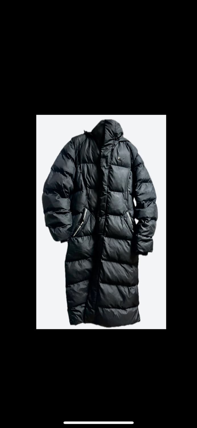 푸마 롱패딩 M 블랙 상품이미지1