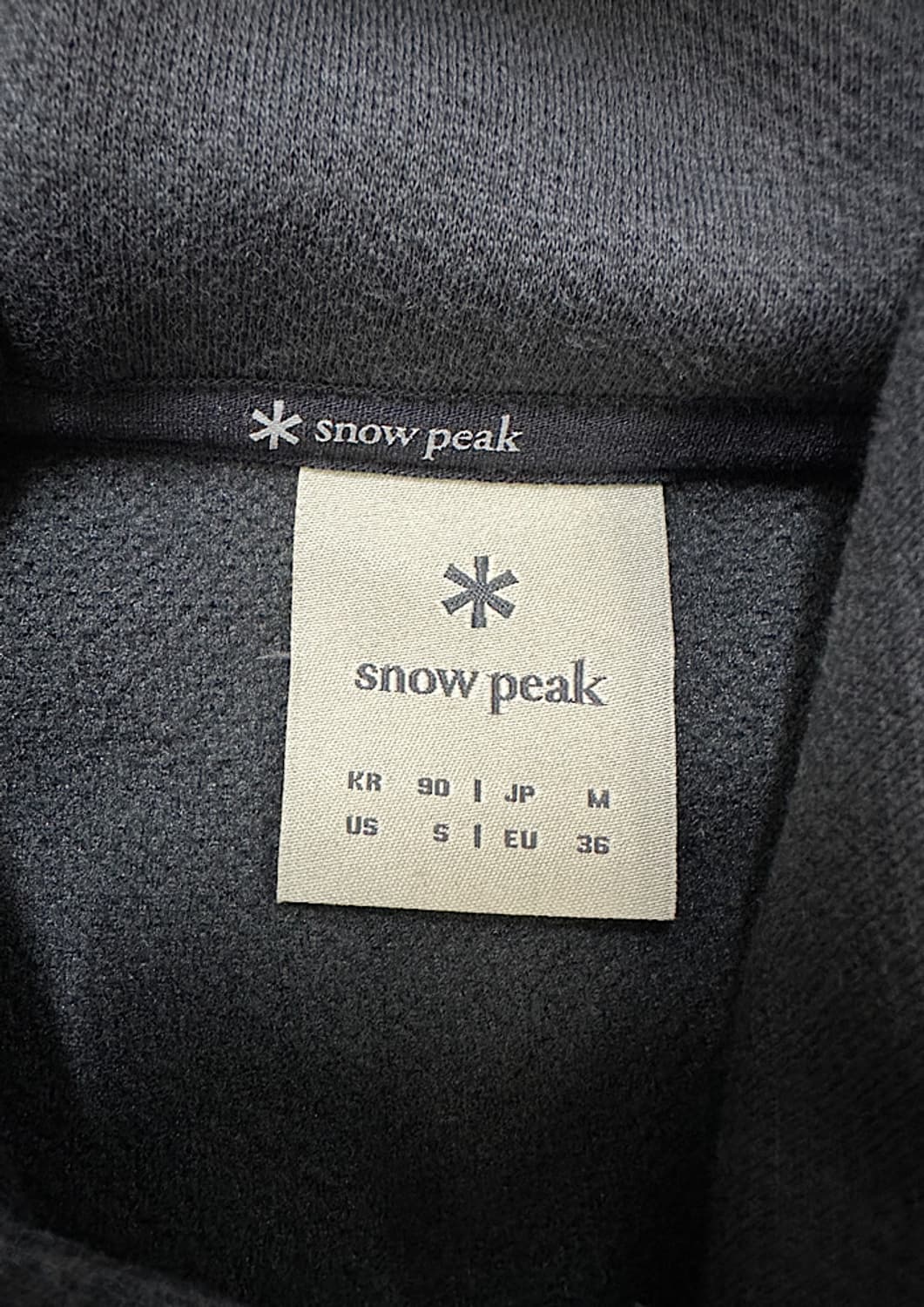 스노우피크 기모 후드  상품이미지3