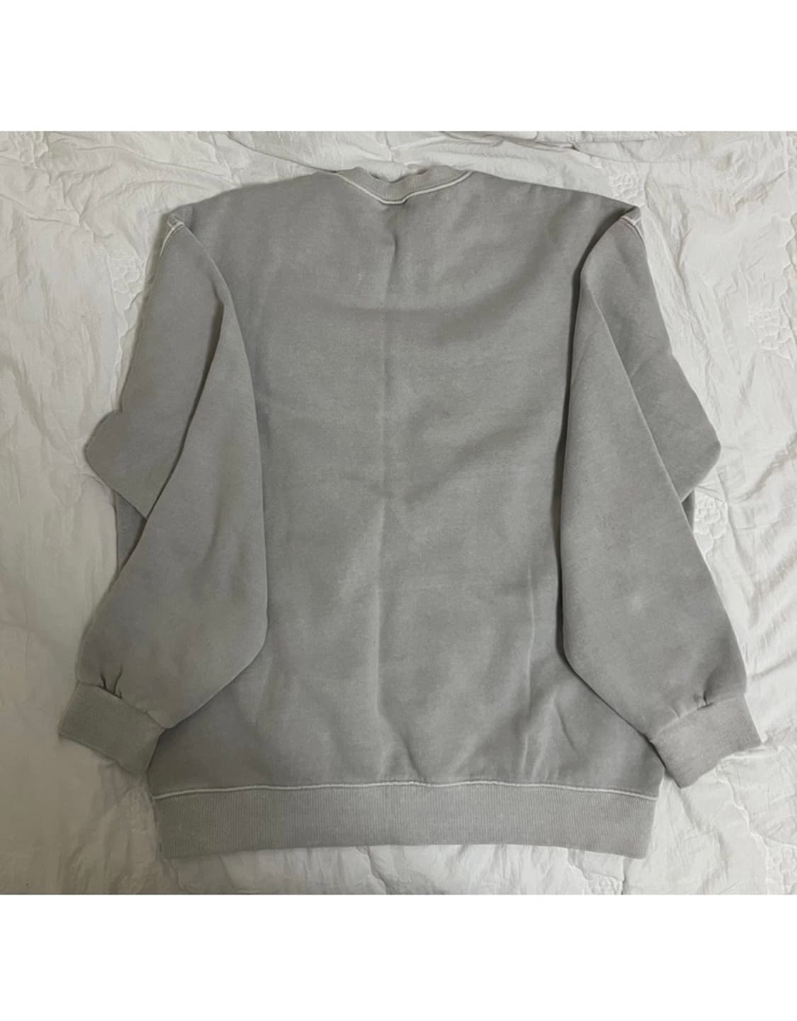 트래블 피그먼트 기모 맨투맨 상품이미지2