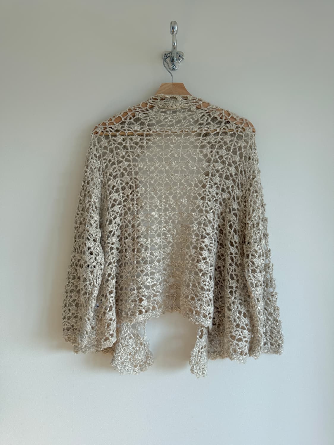 SM2 코튼 니트 시스루 가디건 상품이미지5