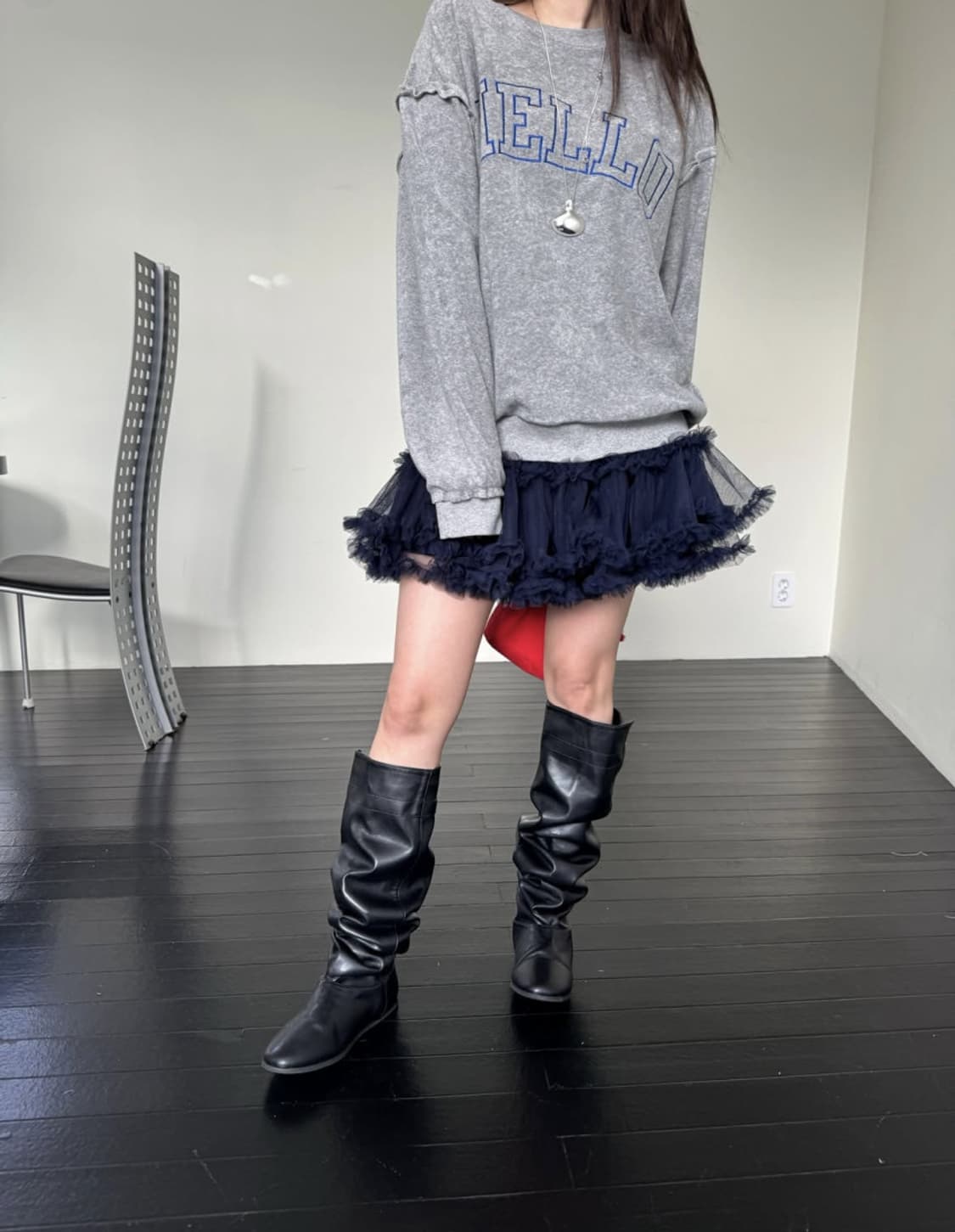 에그이즈 퍼즈캉캉스커트 상품이미지3