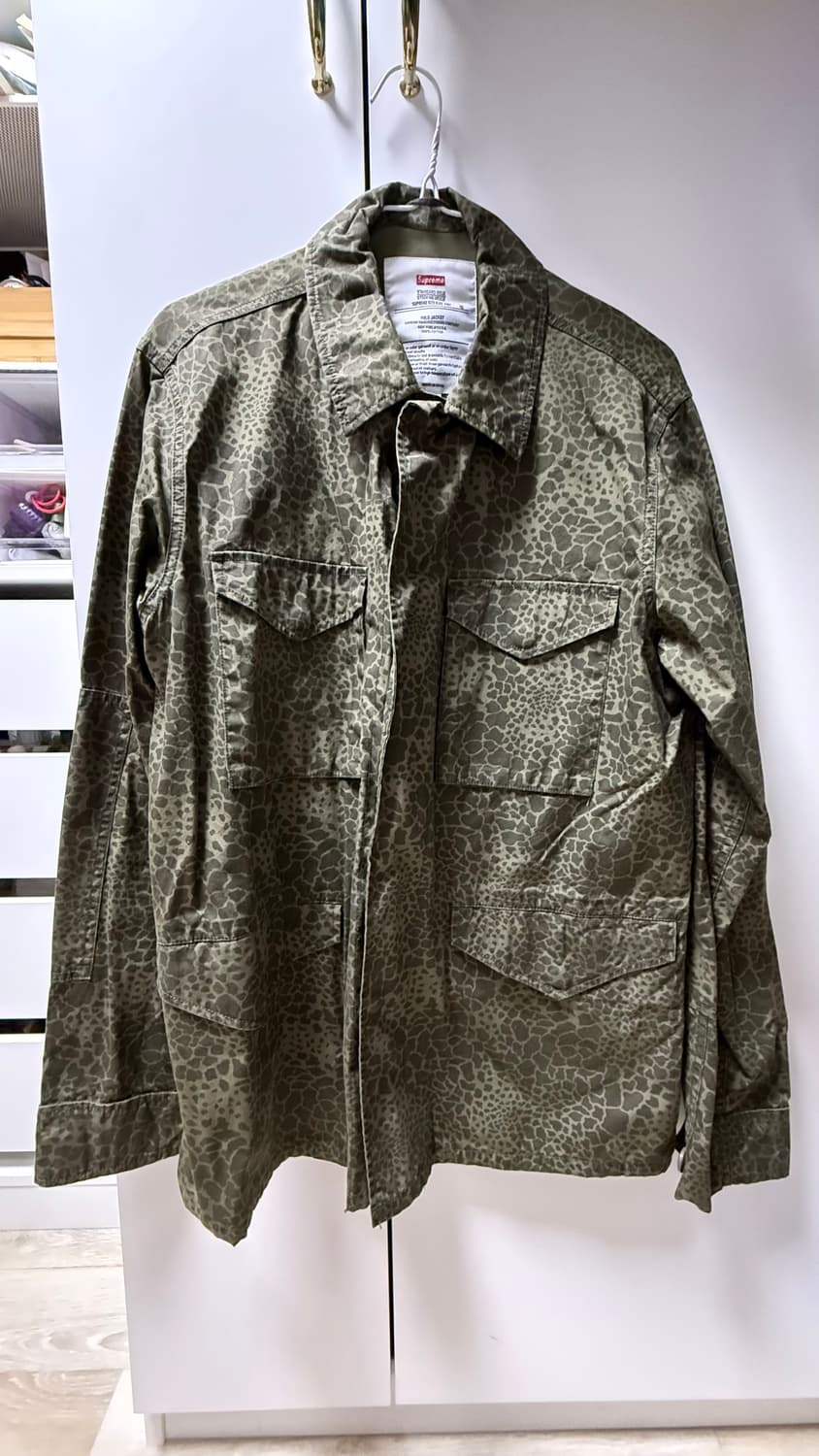 SUPREME GIRAFFE CAMO FIELD JACKET SS12 n 상품이미지2