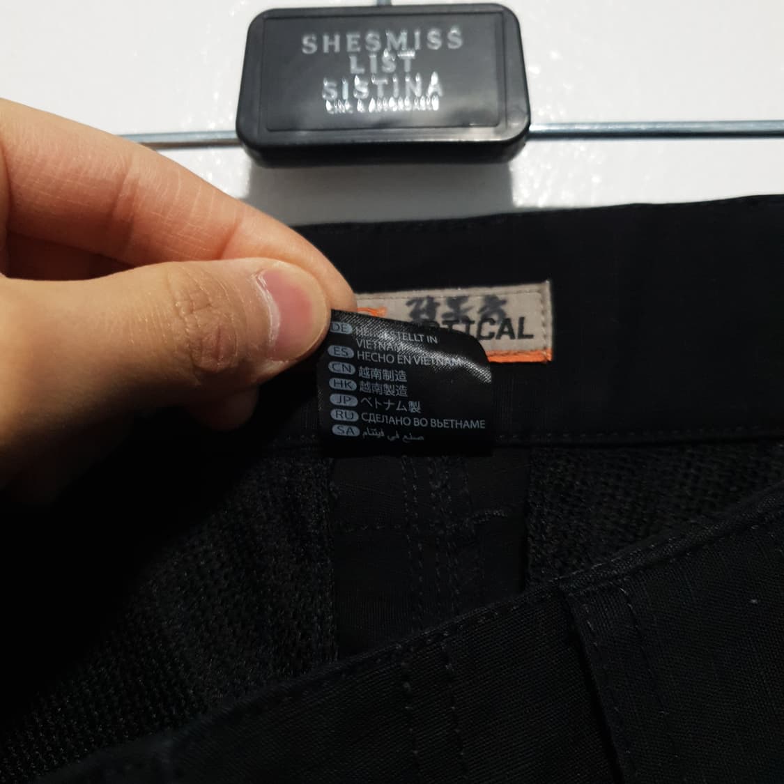 32인치) 5.11 택티컬 테크니컬 유틸리티 립스탑 카고 팬츠 블랙 상품이미지6