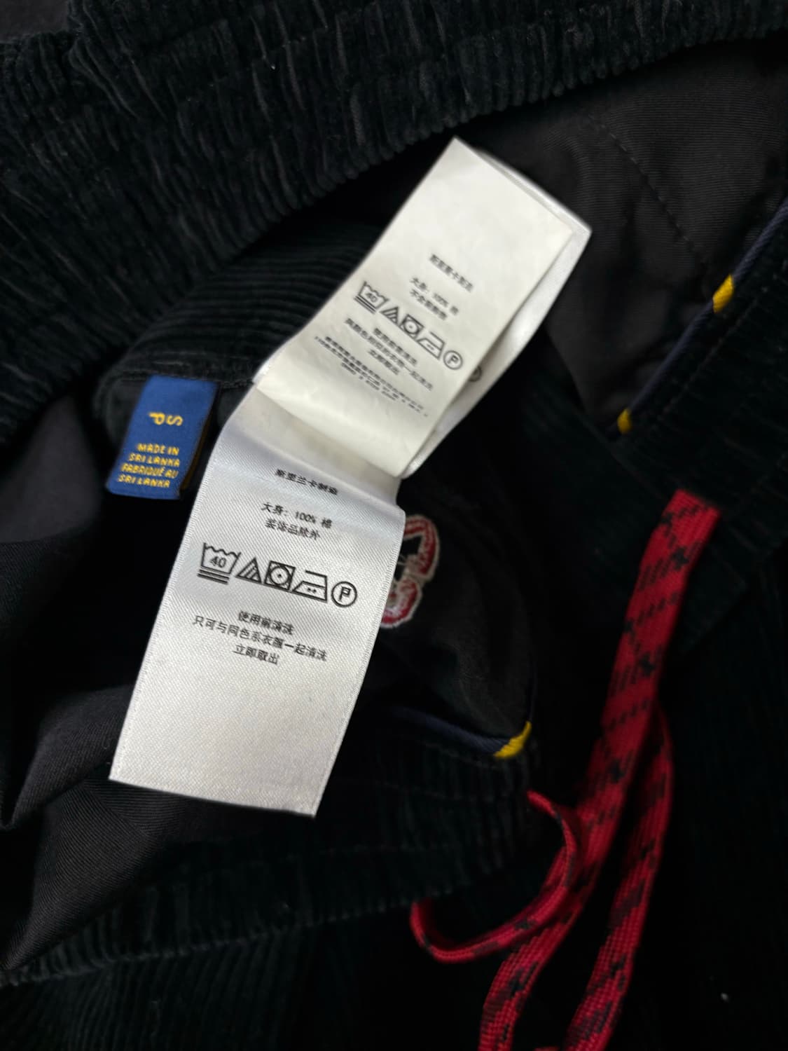 폴로 자수 코듀로이 팬츠 상품이미지6