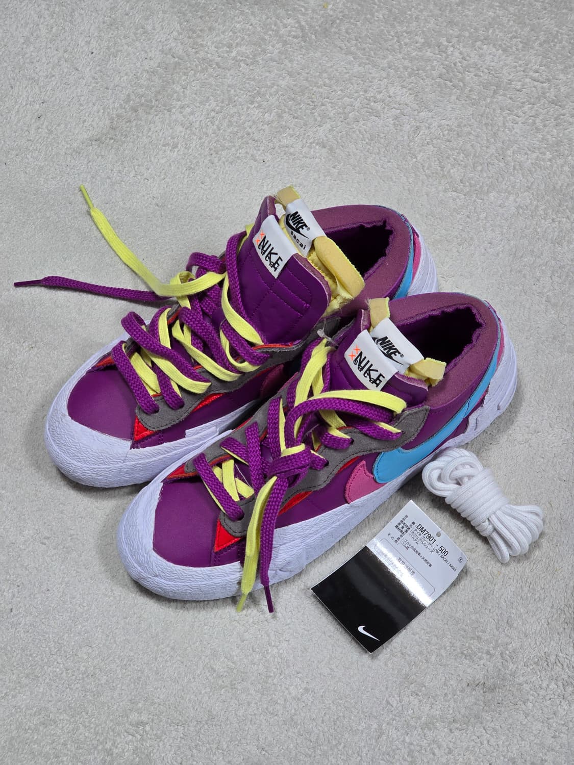 Nike 나이키 블레이저 로우 사카이 퍼플 260 상품이미지1