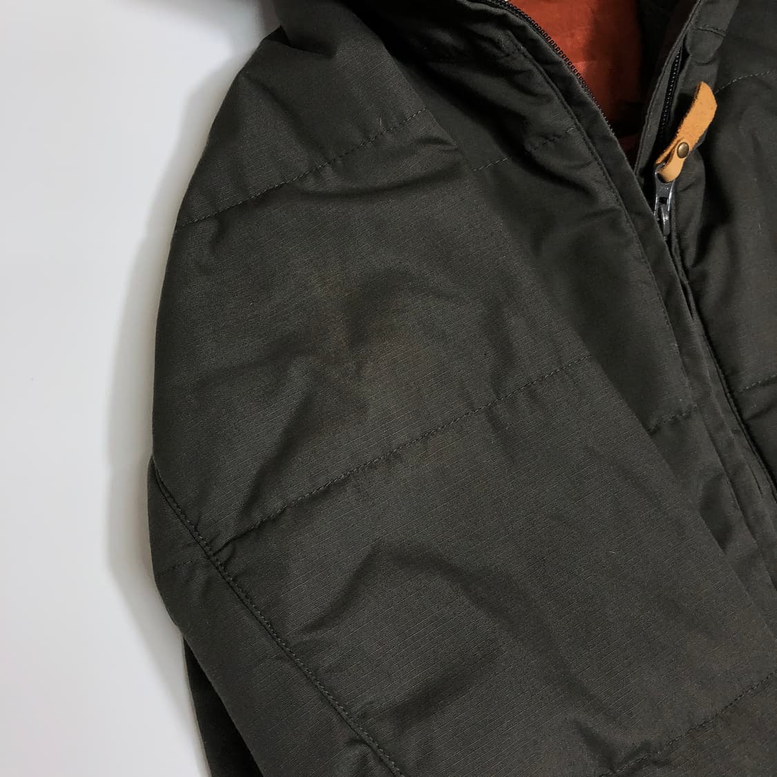 피엘라벤 점퍼 카키 국내xs 상품이미지5