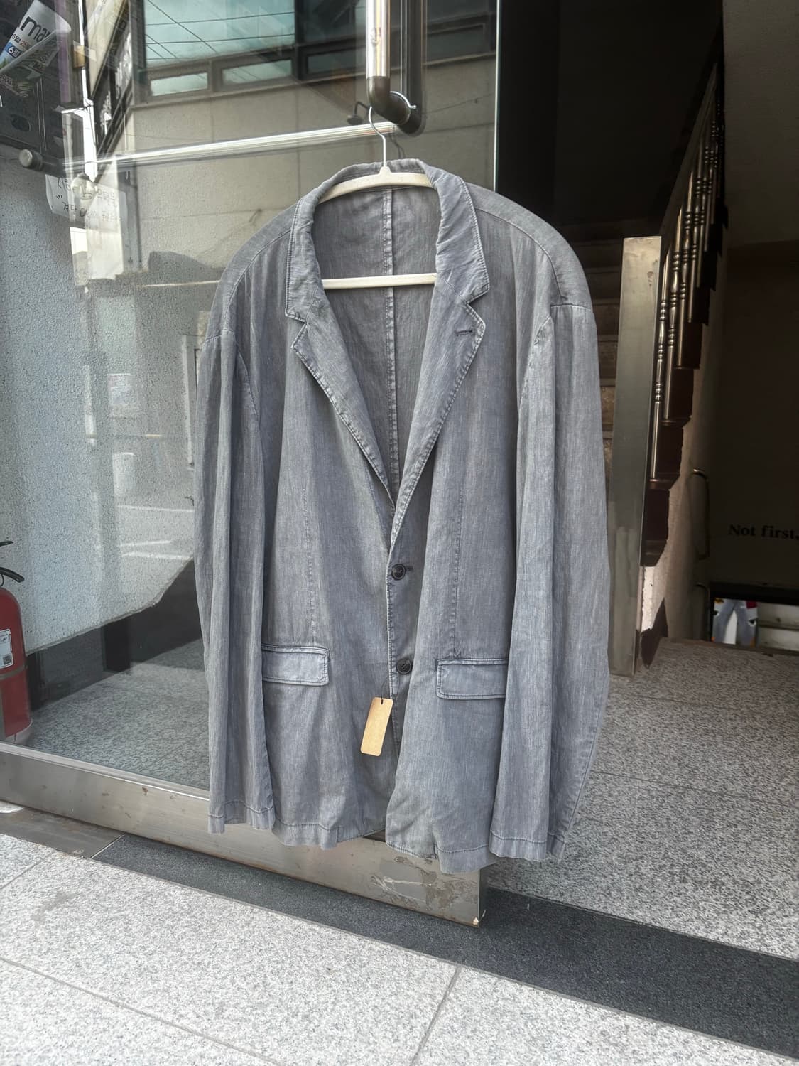 시리즈(Series)19SS 피그먼트 린넨 블레이저 상품이미지2