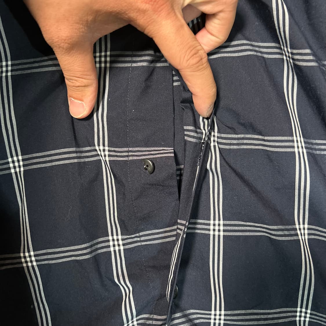 [XL] 빔즈 후드 체크셔츠 상품이미지3