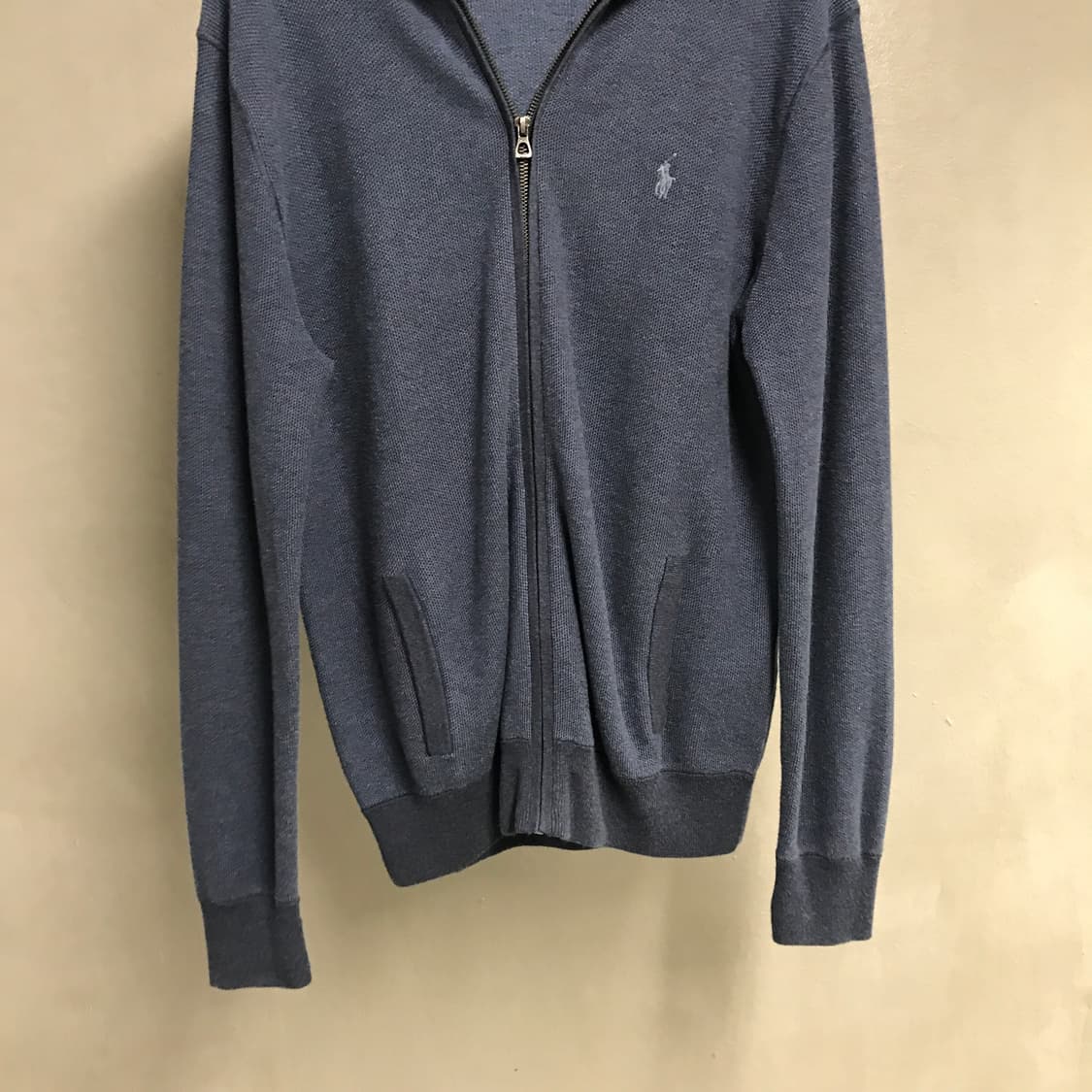 폴로 랄프로렌 QR 니트 집업 M 상품이미지3